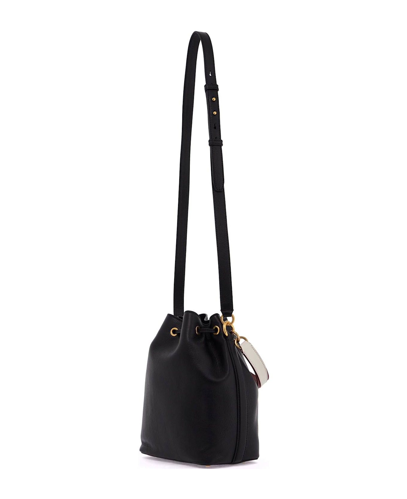 Bally Code Bucket Bag - BLACK+ORO (Black)