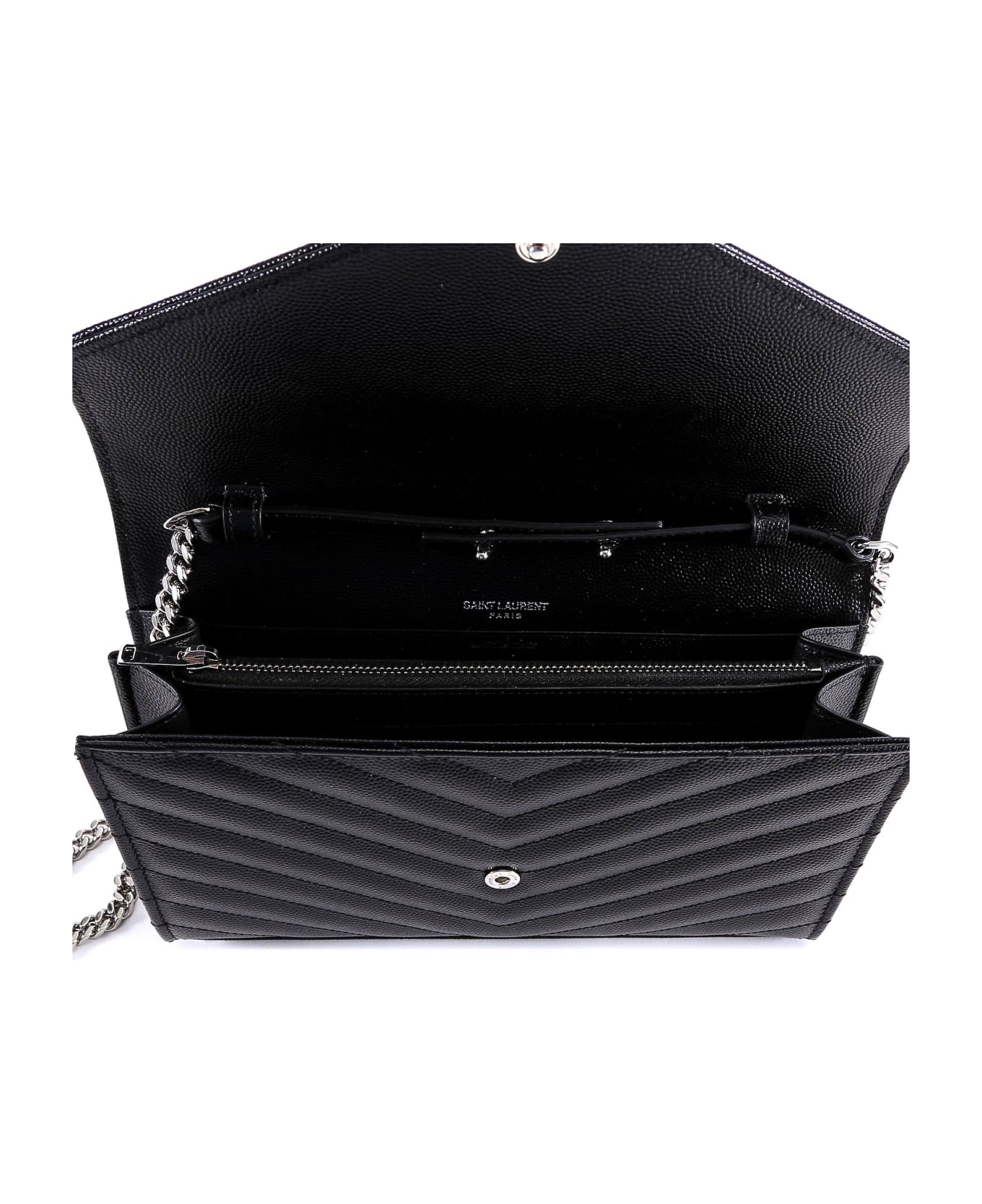 Saint Laurent Cassandra Shoulder Bag - Nero