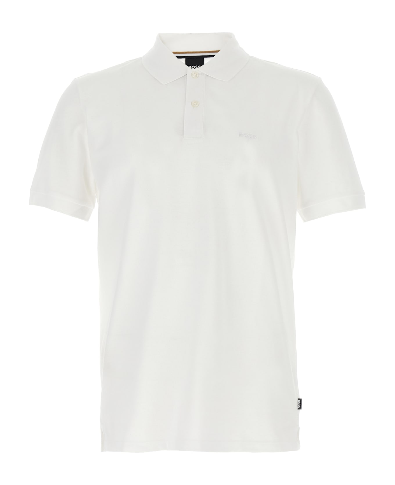 Hugo Boss 'pallas' Polo Shirt - White