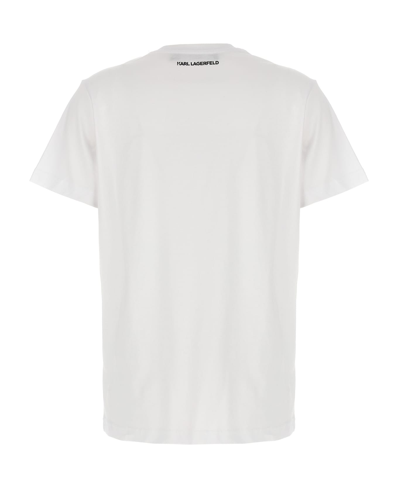Karl Lagerfeld 'ikonik 2,0' T-shirt - White Tシャツ