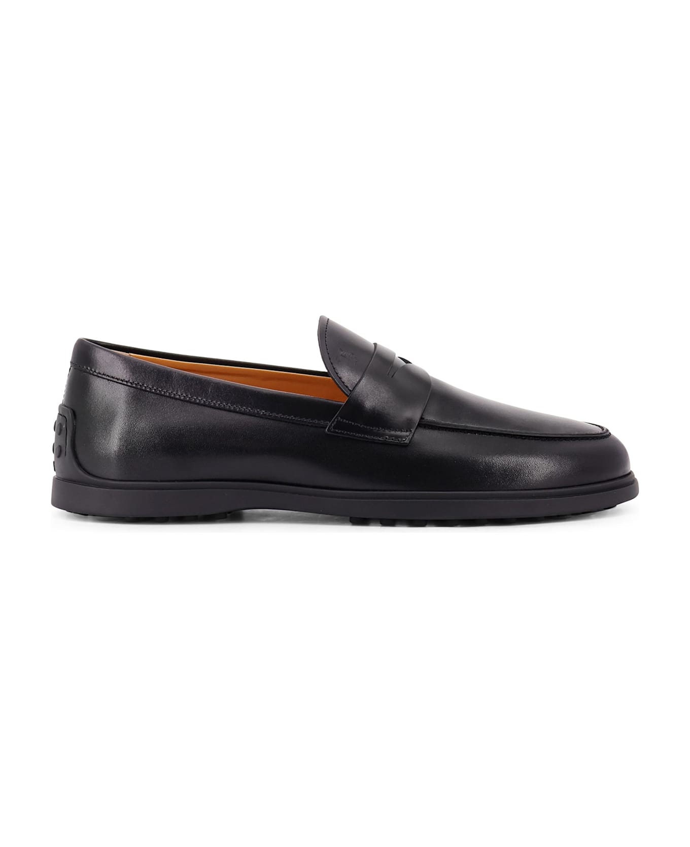 Tod
s Leather Loafers - Black