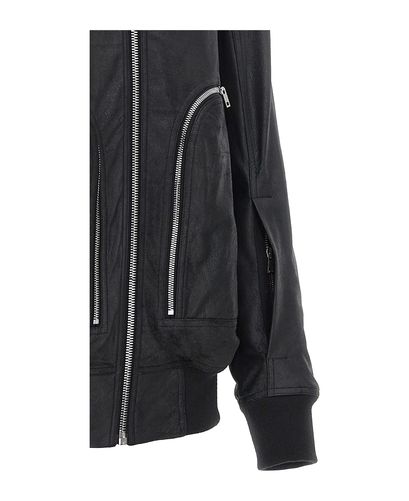 Rick Owens 
bauhaus Flight
 Bomber Jacket - Black