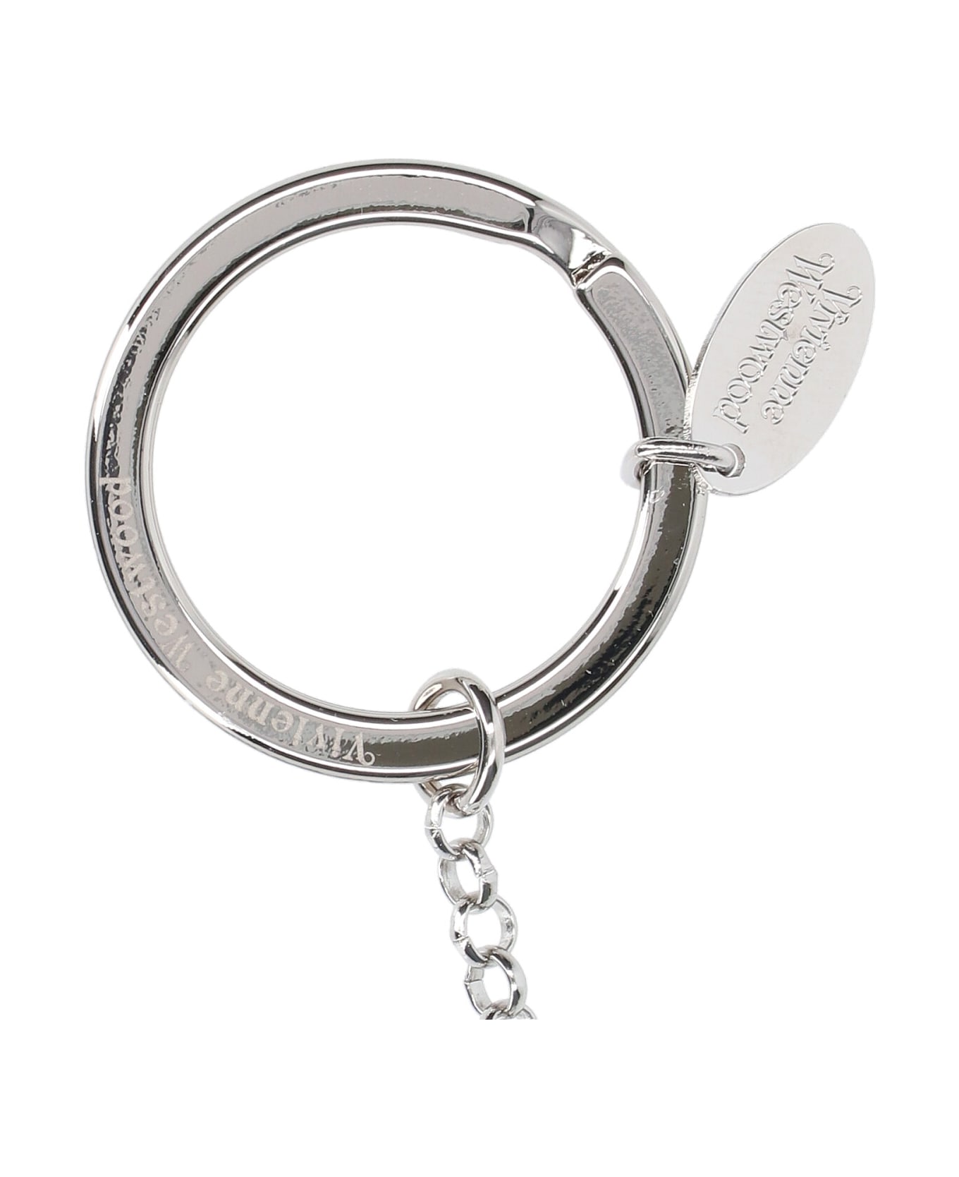 Vivienne Westwood "orb" Keyring - Silver