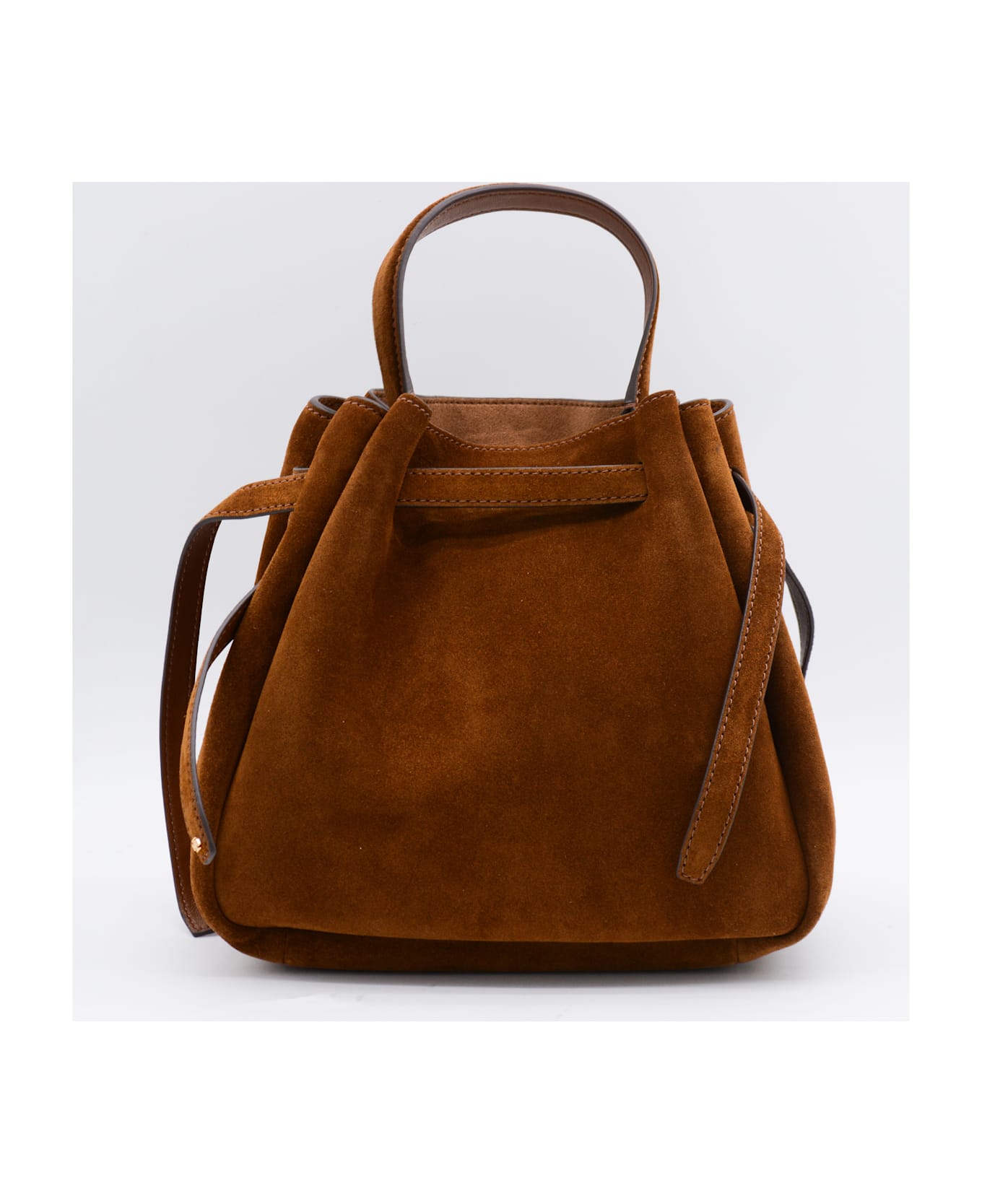Tory Burch Brown Leather Satchel - PARK BENCH