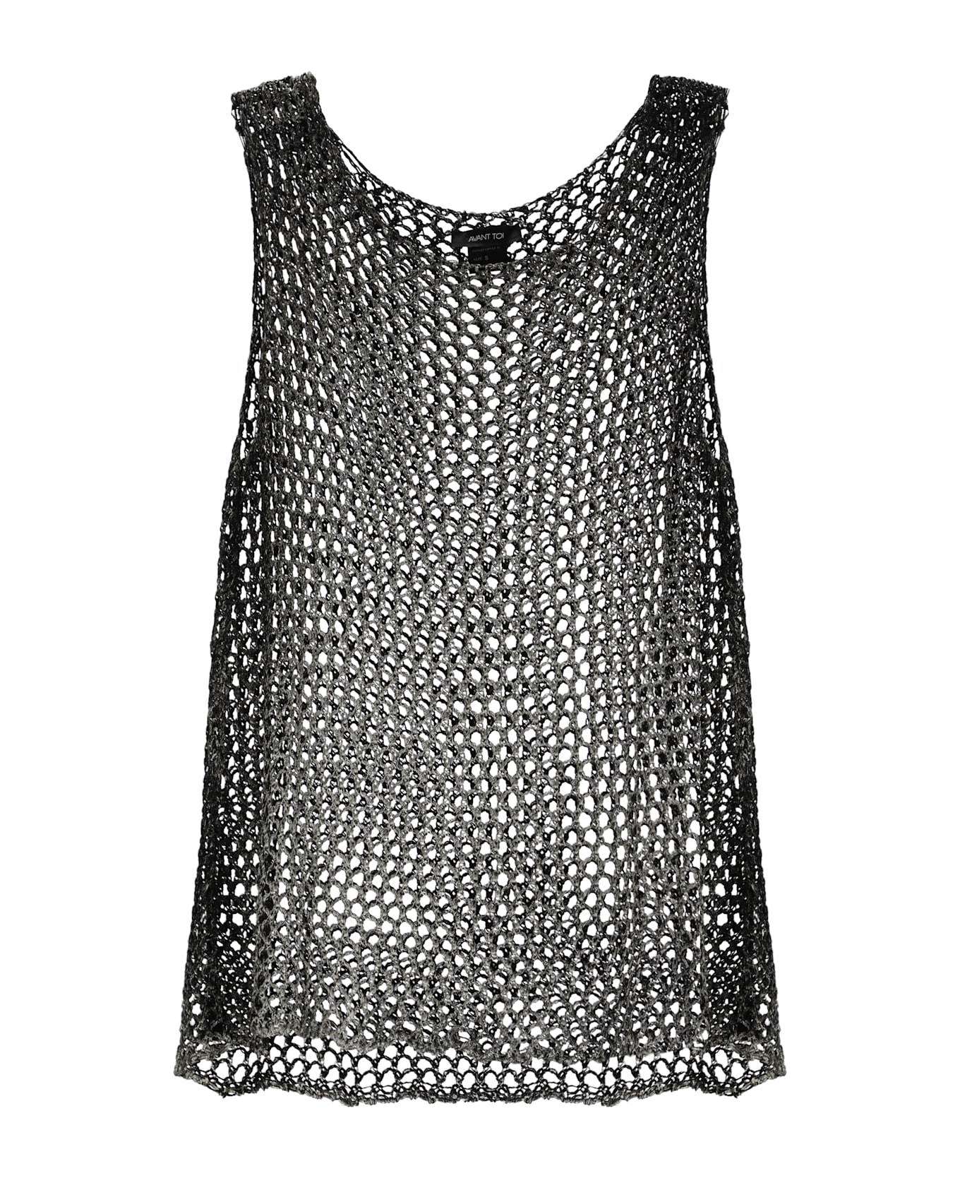 Avant Toi Viscose Top - Grey
