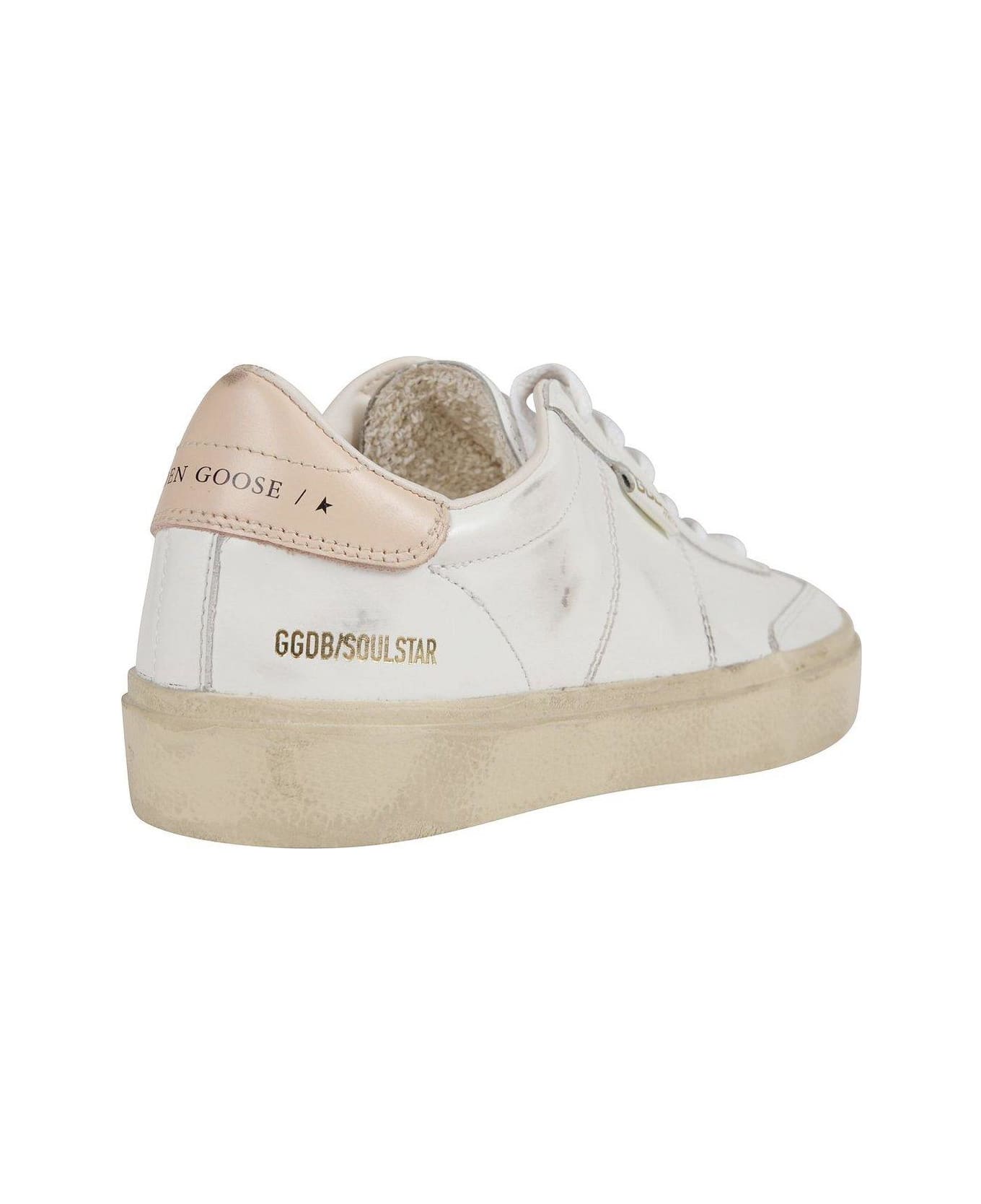 Golden Goose Soul Star Lace-up Sneakers - Bianco
