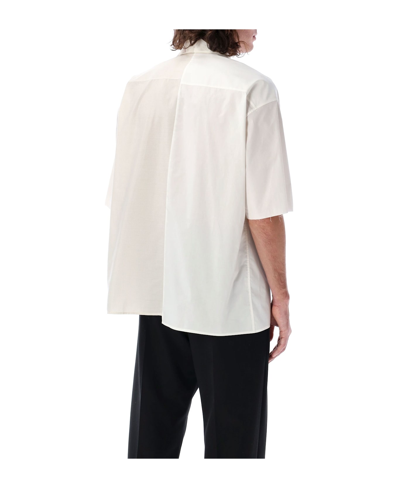 Tシャツ・カットソー MM6 Maison Margiela Asymmetric shirt (S52DT0042M35256 101) MM6 MAISON MARGIELA Asymmetric T-shirt - White | Garmentory