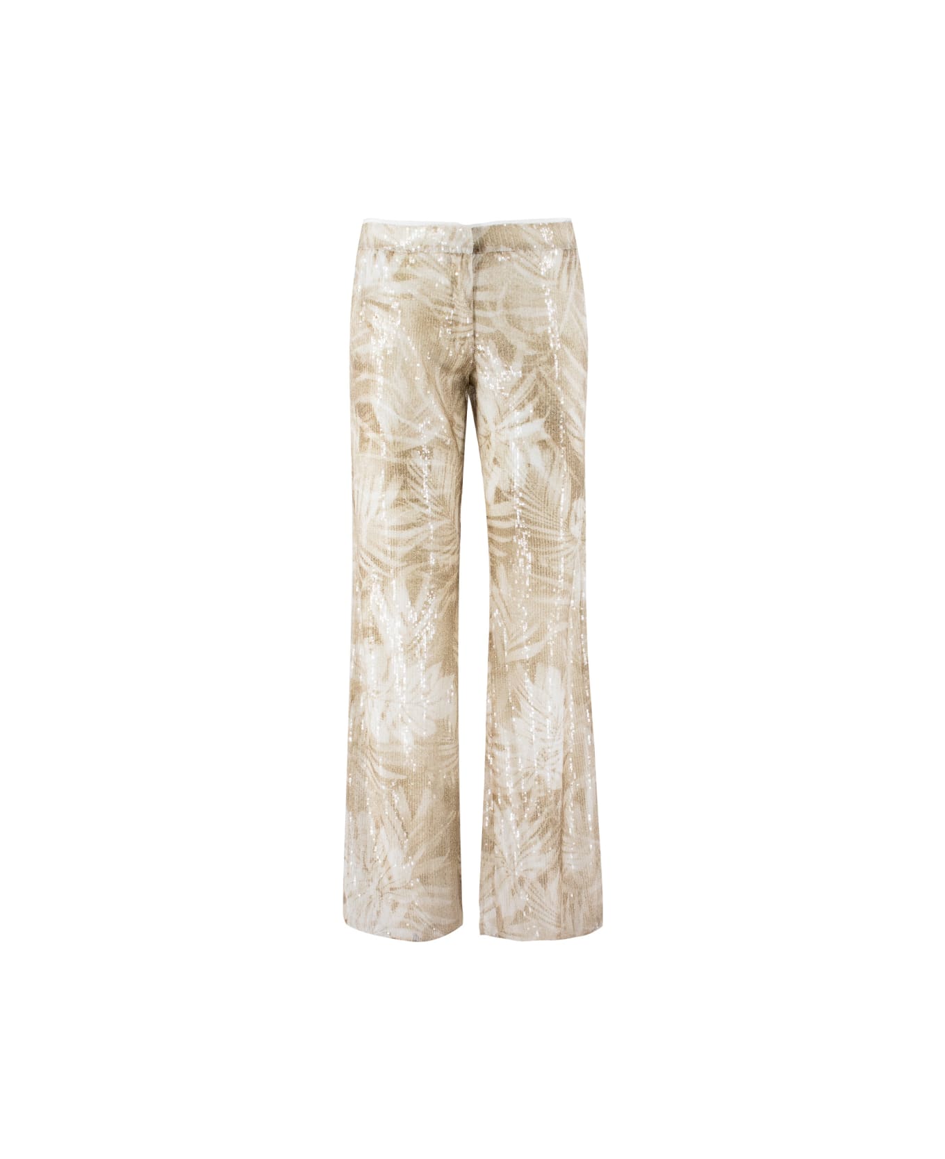 Ermanno Firenze Trousers - BEIGE/COLONIALE ボトムス