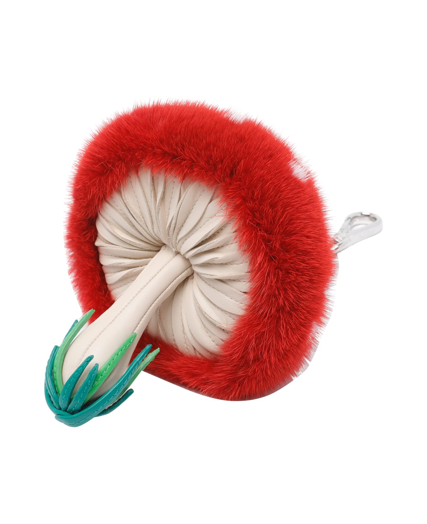 Fendi Mushroom Charm - Red
