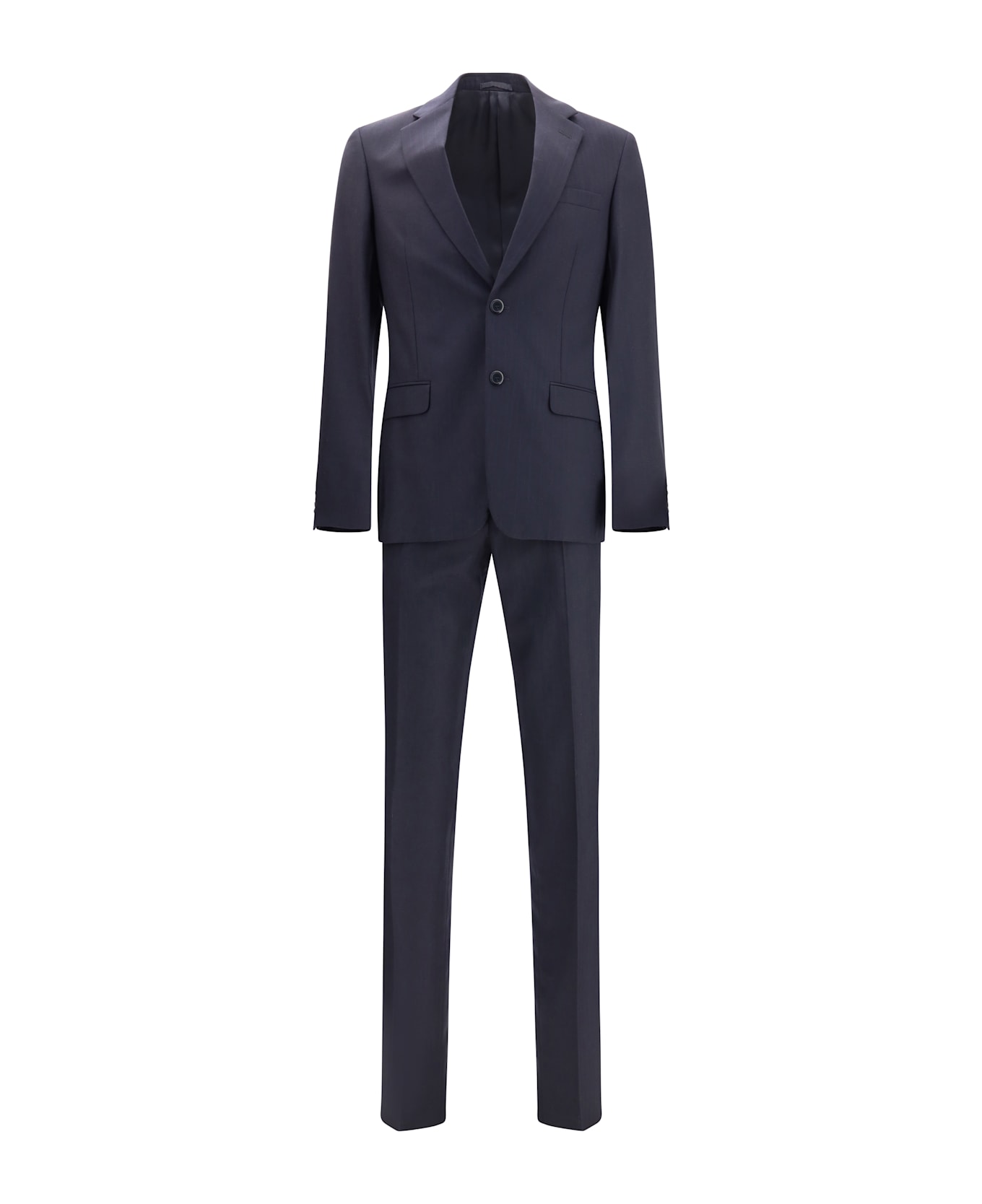 Prada Single-breasted Wool And Cashmere Suit