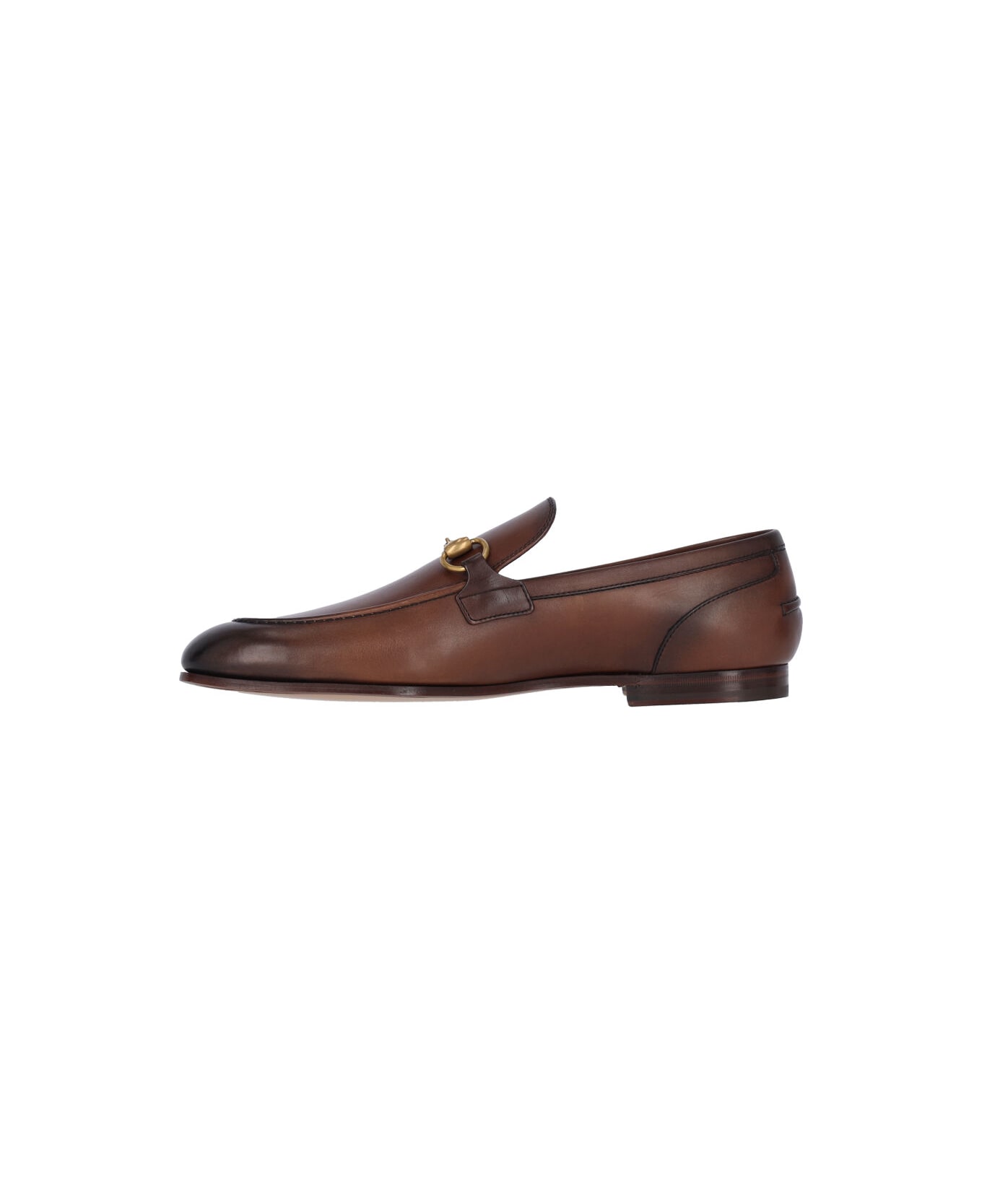 Gucci "jordaan" Loafers - Brown