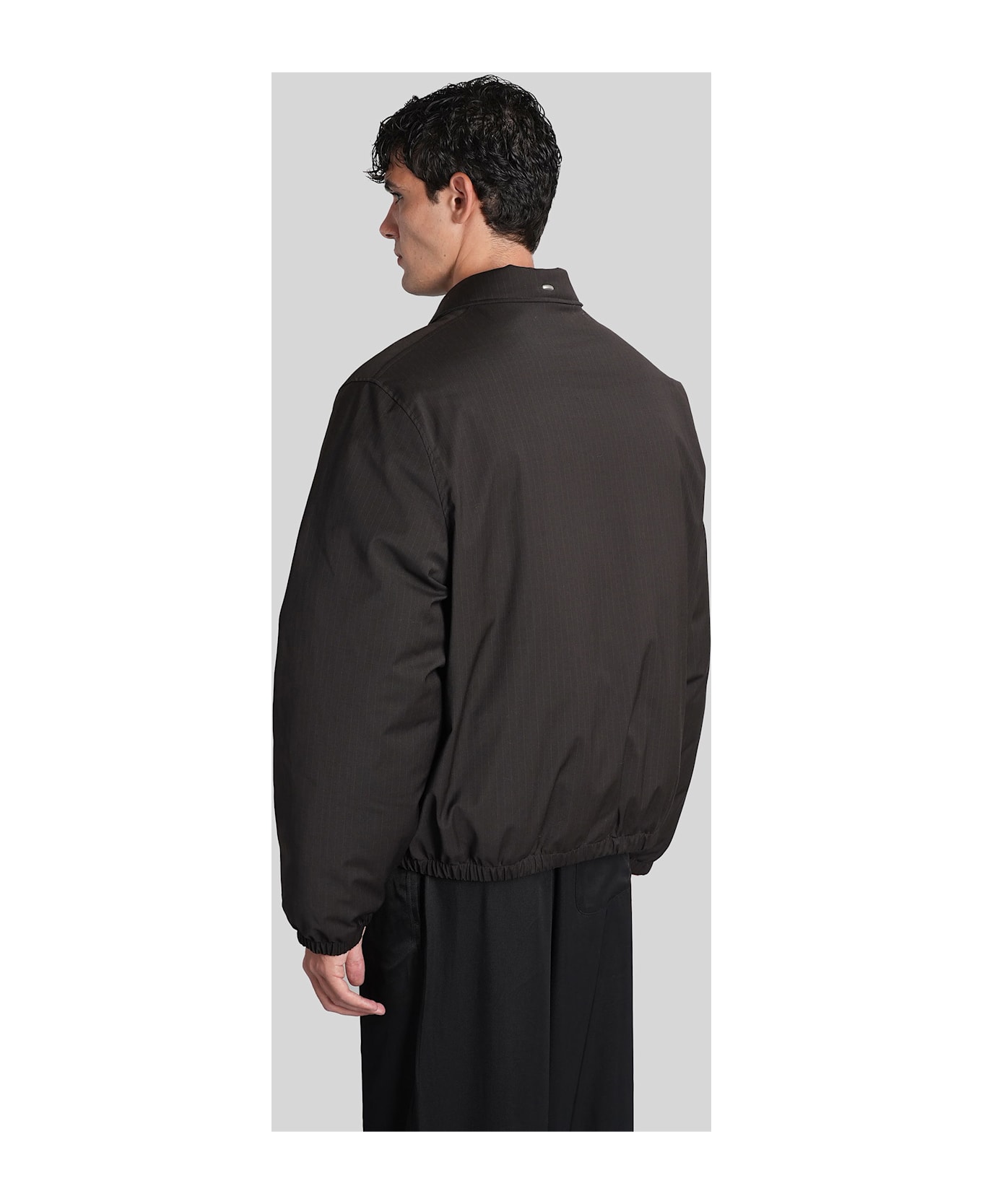 Our Legacy Puffer In Brown Polyester - brown