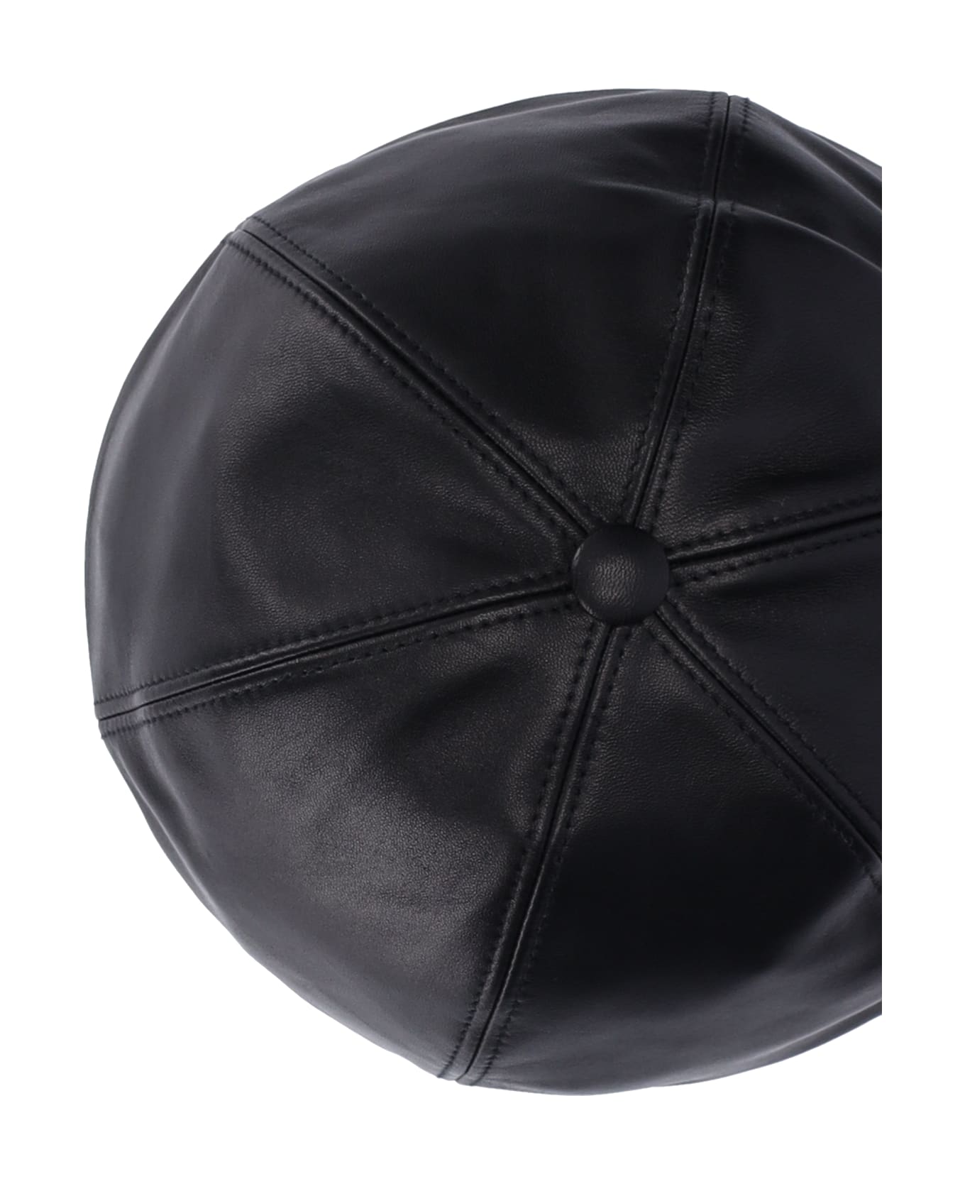 The Attico Hat - Black