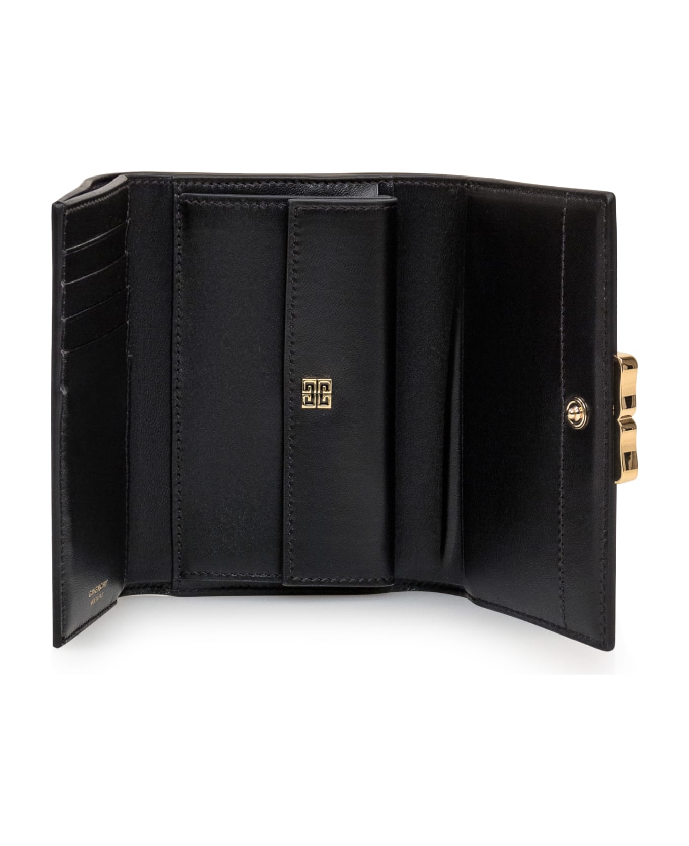 Givenchy '4g Liquid' Trifold Wallet - BLACK