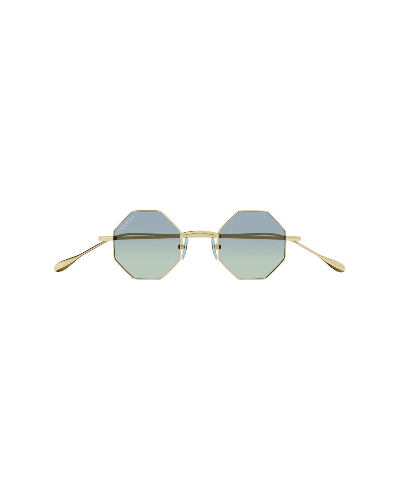 Gucci Eyewear Gg1814s-004gold-gold-light Blue - GOLD-GOLD-LIGHT BLUE
