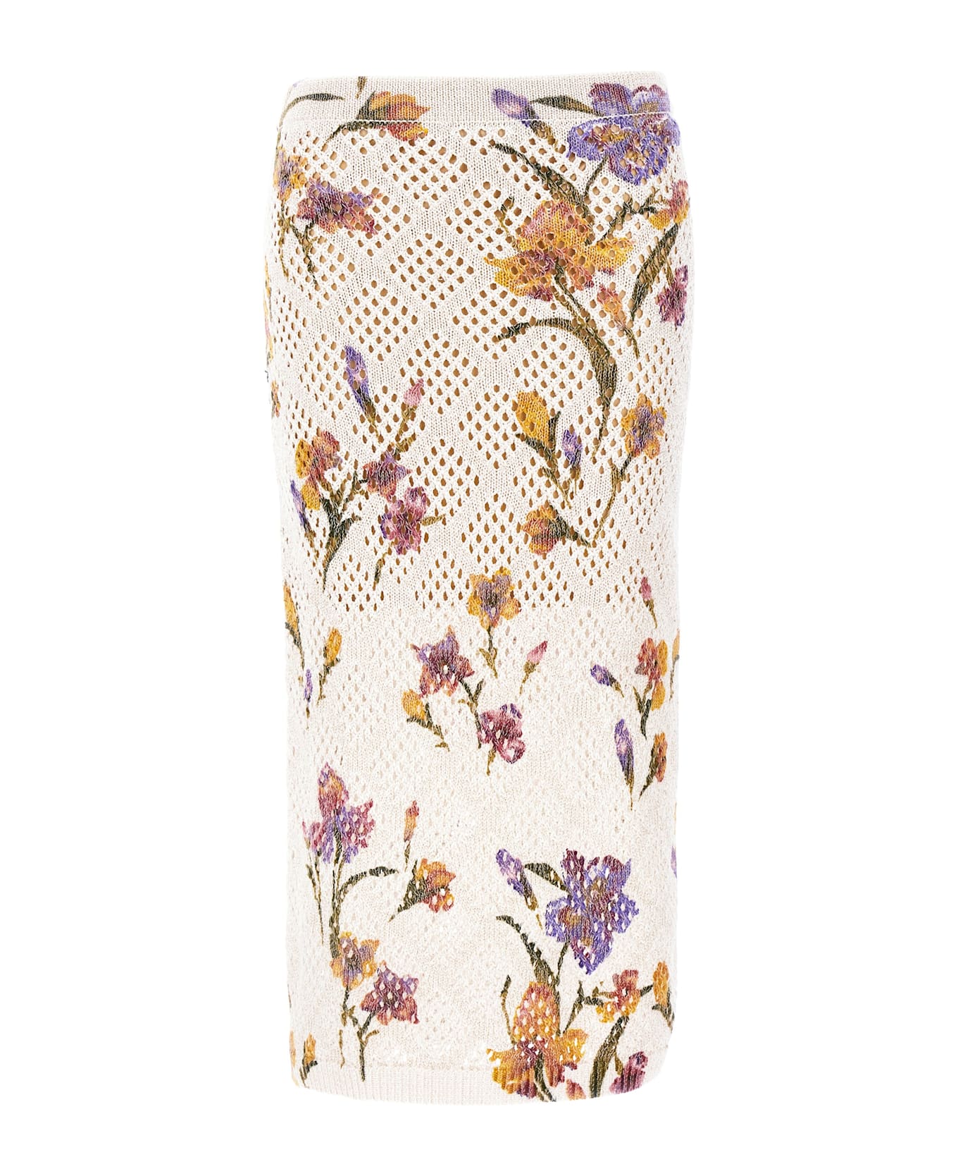 TwinSet Mesh Skirt - Multicolor