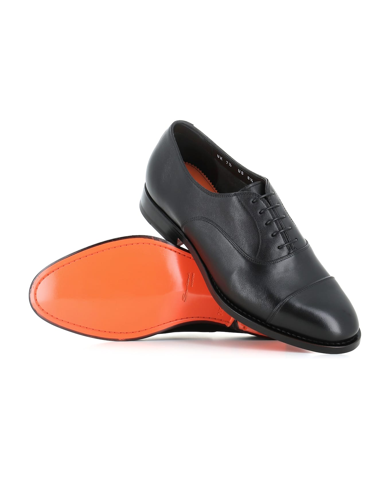 Santoni Oxford New Linger - Black