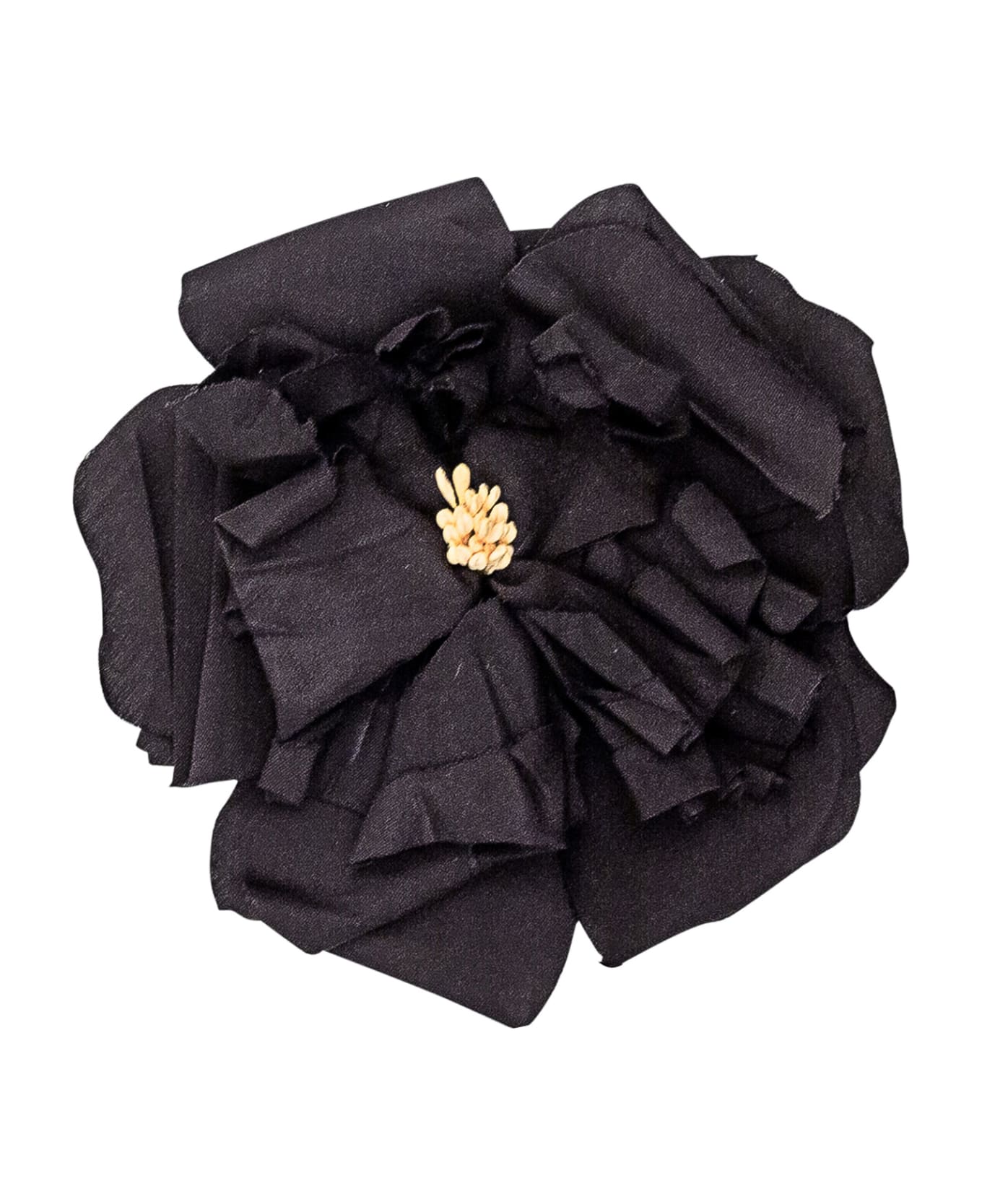 Dolce & Gabbana Cotton Brooch - Black ブローチ