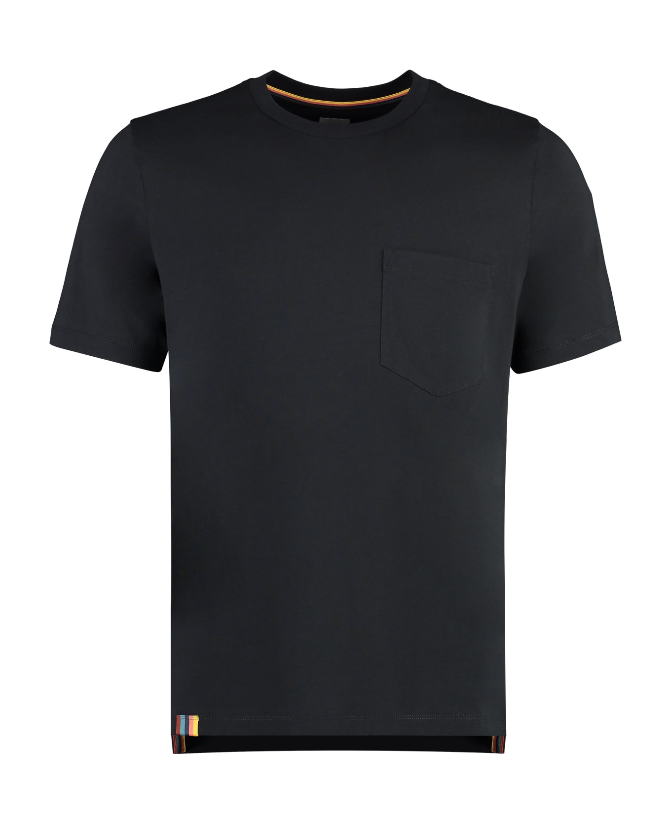 Paul Smith Cotton Crew-neck T-shirt - black シャツ