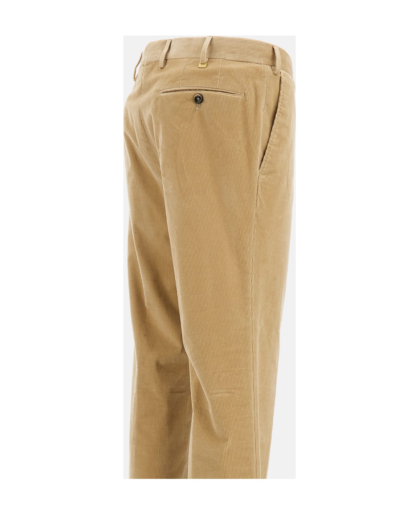 PT Torino Corduroy Trousers - Beige ボトムス