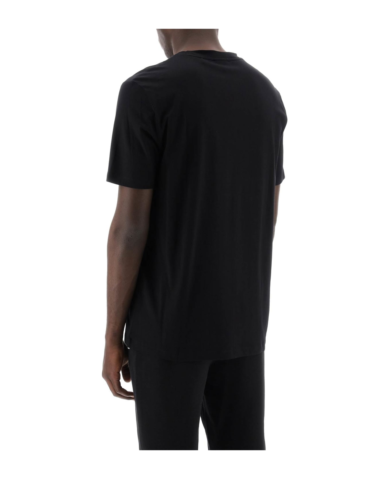 Hugo Boss Dulive T-shirt With Logo Box - BLACK 005 (Black)