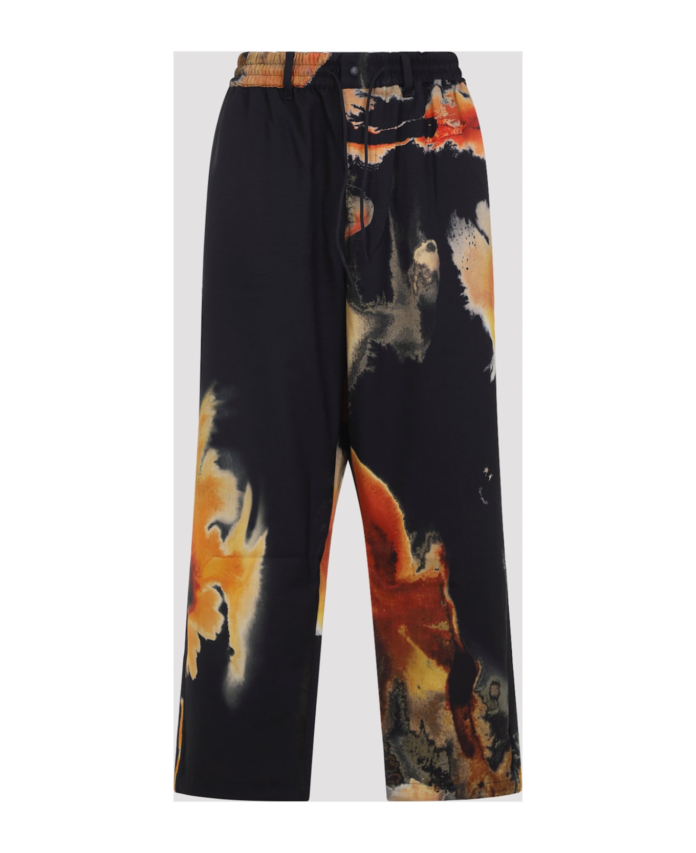 Y-3 Aop Sport Uniform Track Pants - Black Multicolor