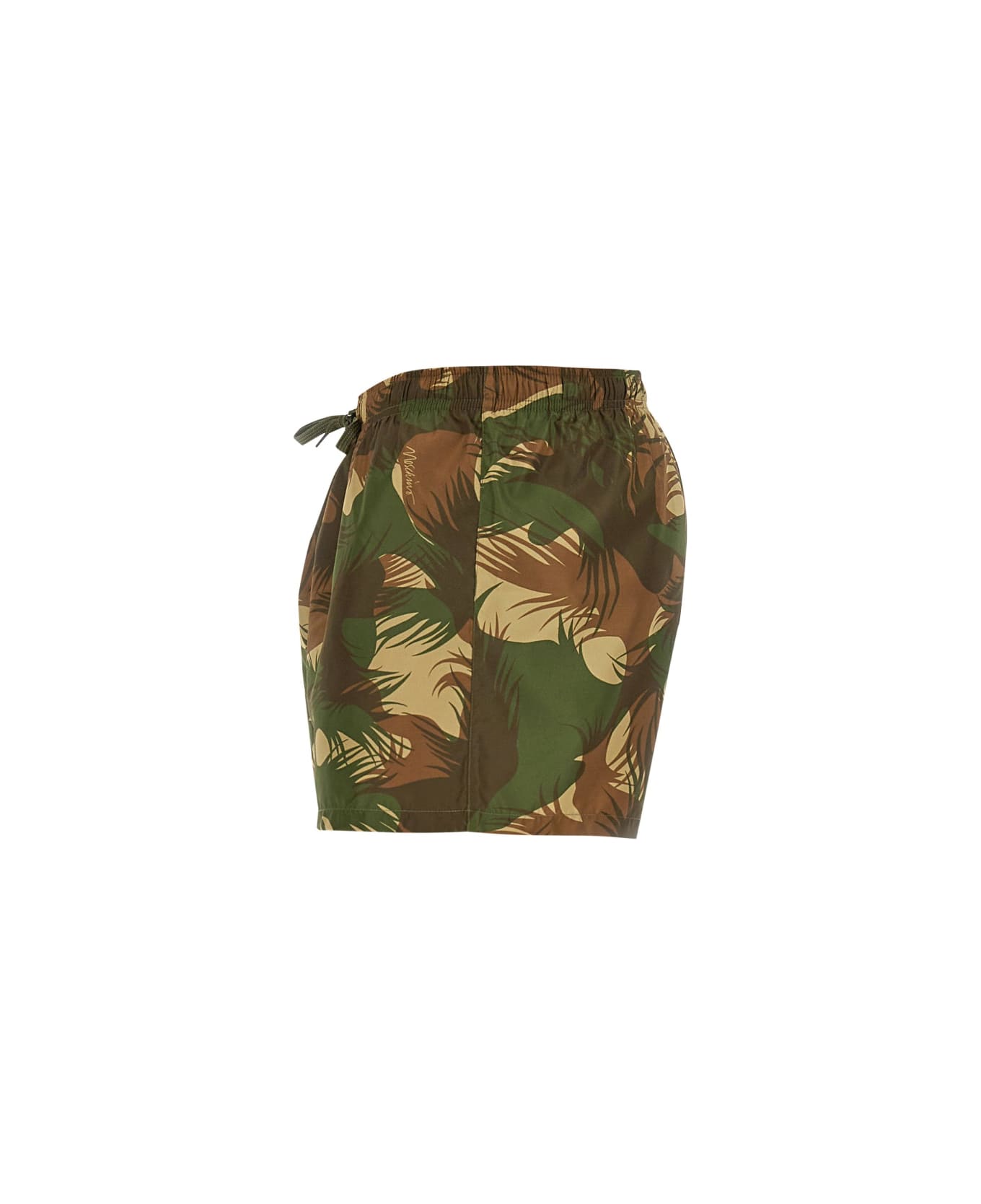Moschino Camouflage Swimsuit - GREEN 水着