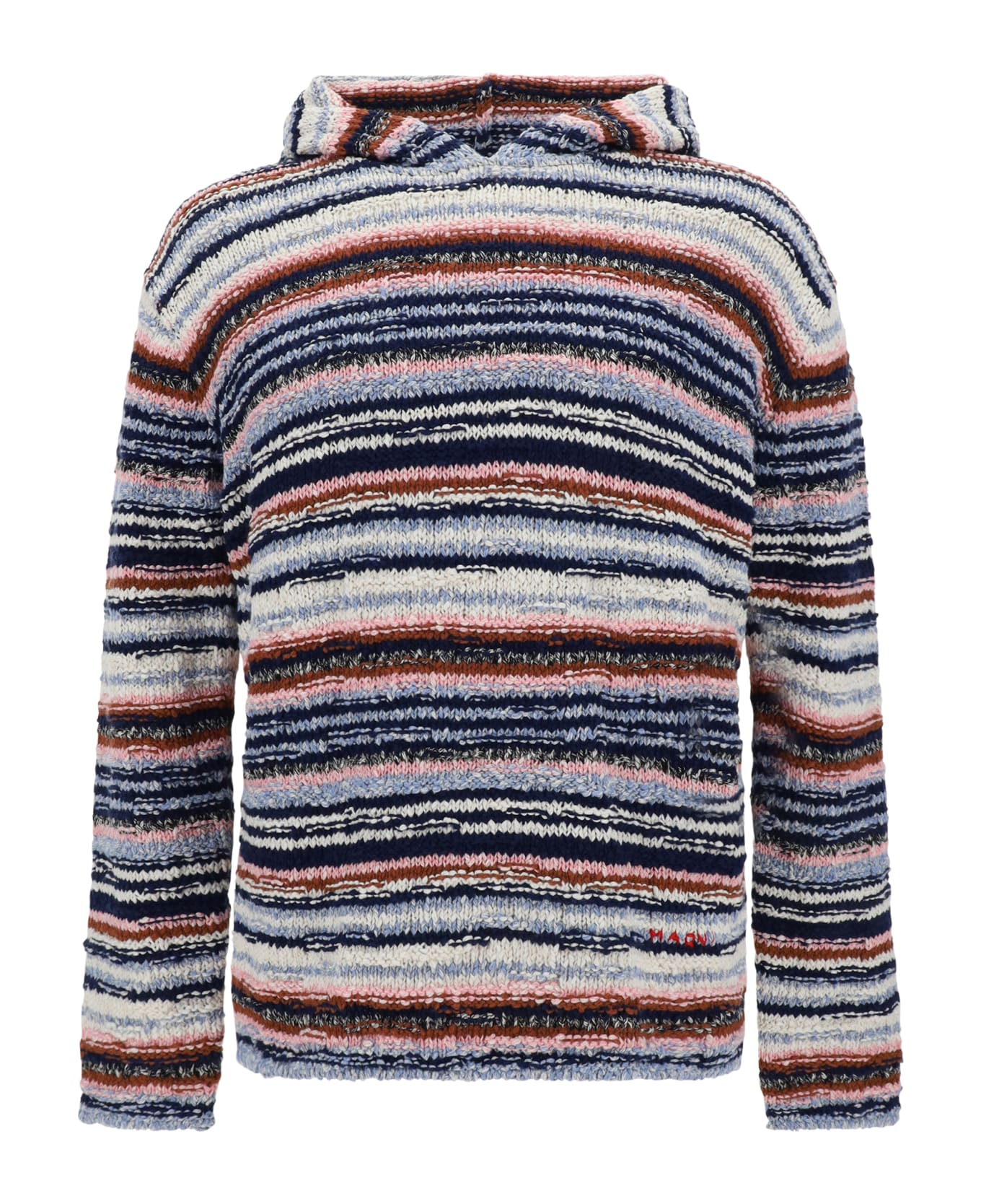 Marni Hooded Sweater - Opal ニットウェア