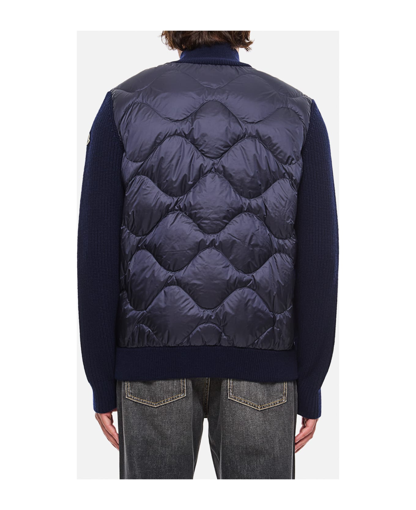 Moncler Zip Up Jacket - Blue