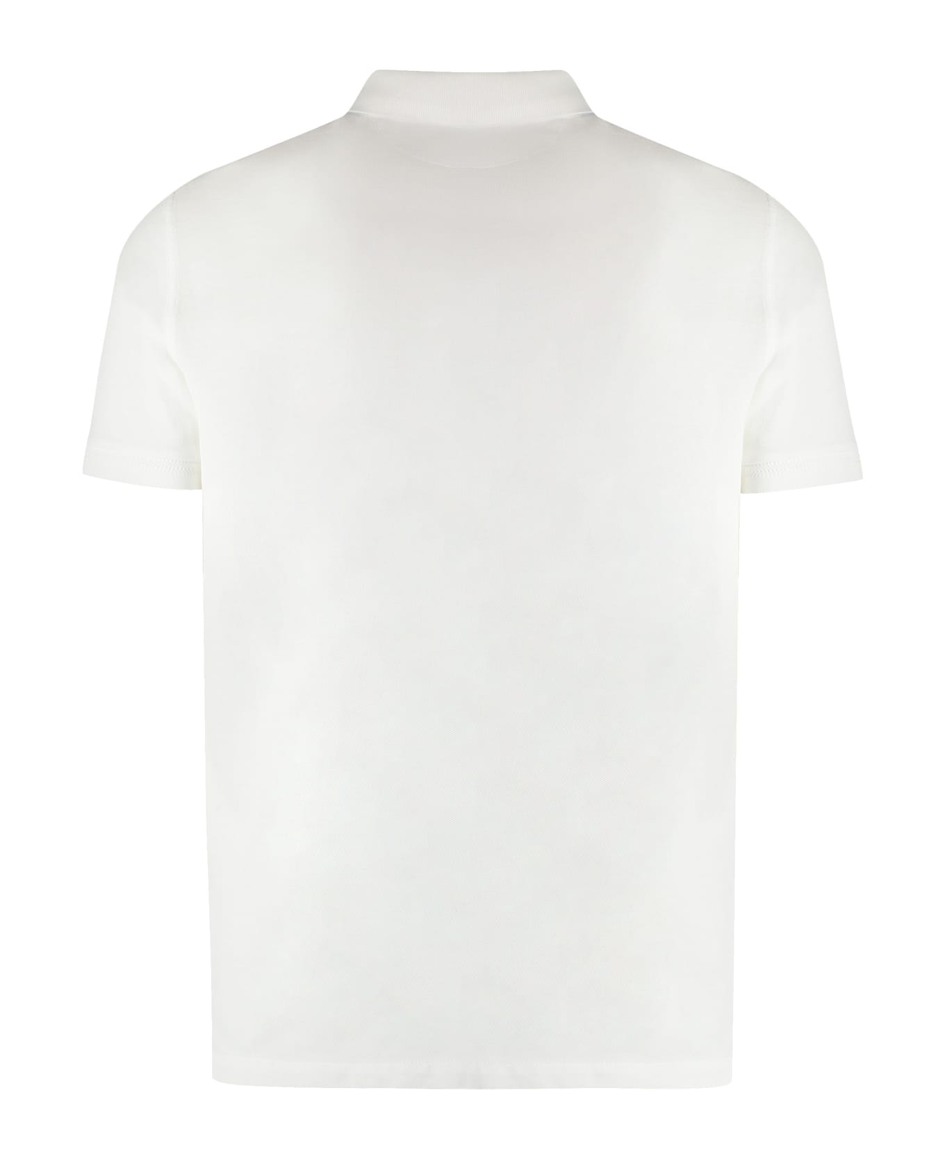 Tom Ford Cotton-piqué Polo Shirt - White ポロシャツ