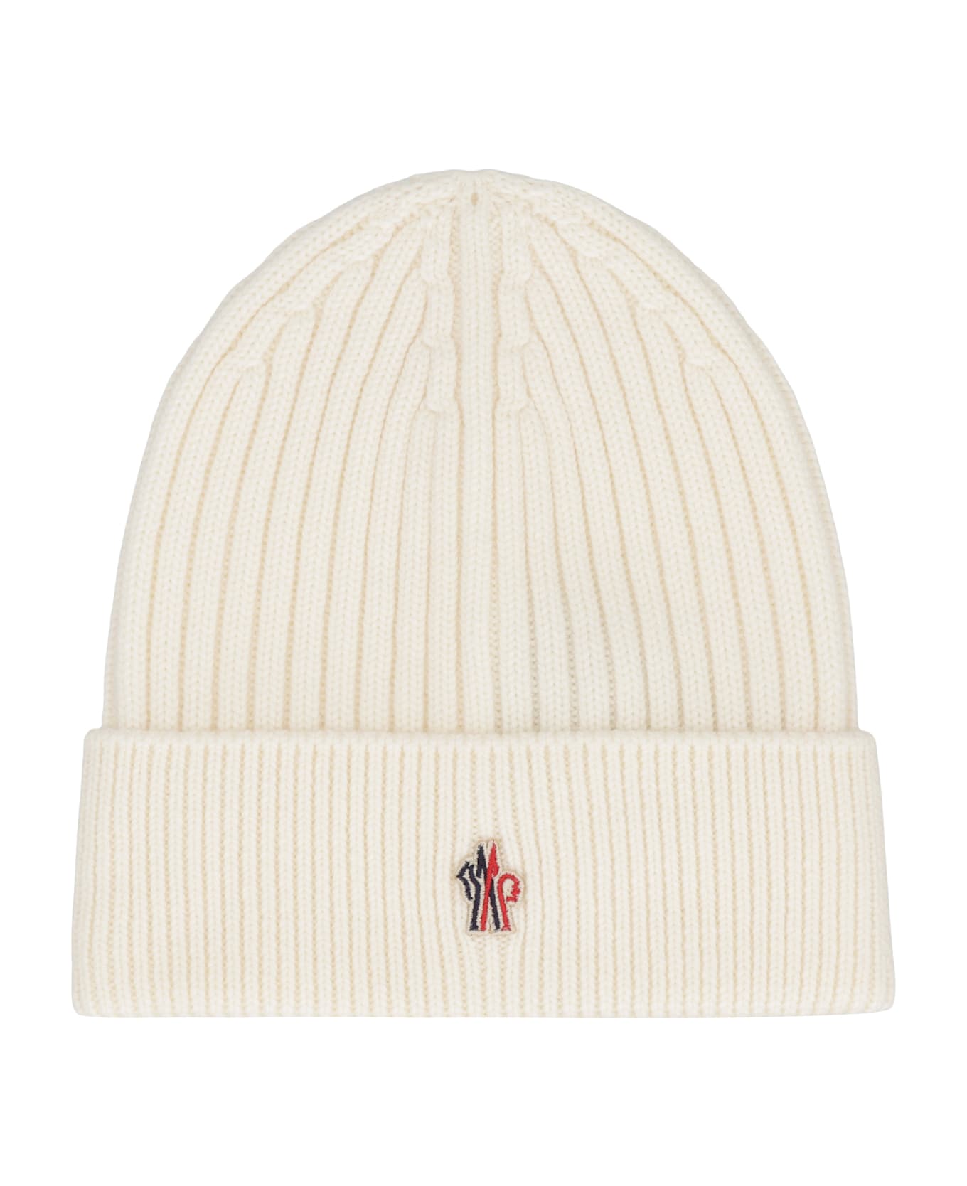 Moncler Grenoble Wool Hat - Ivory