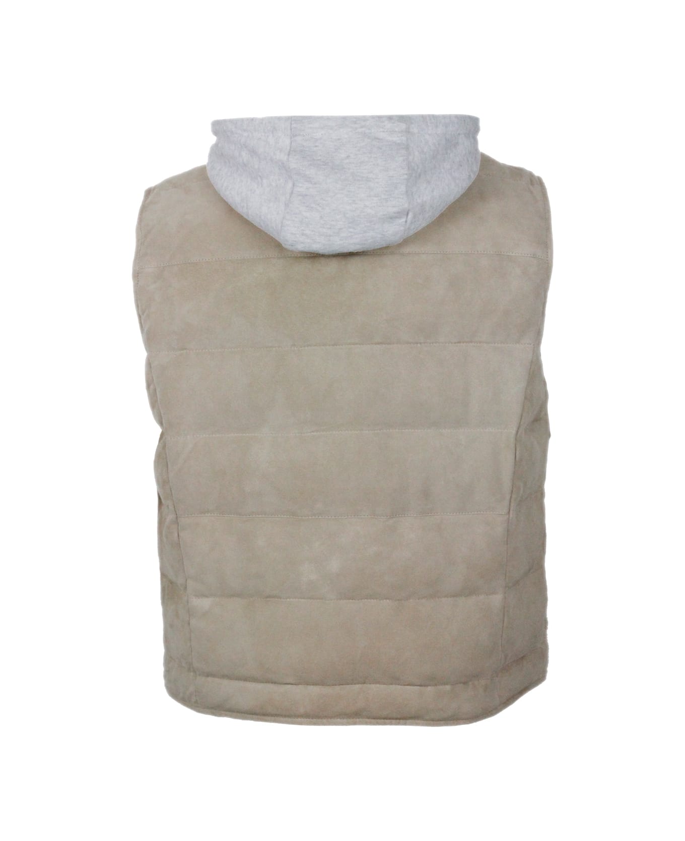 Eleventy Vest - Dove Grey