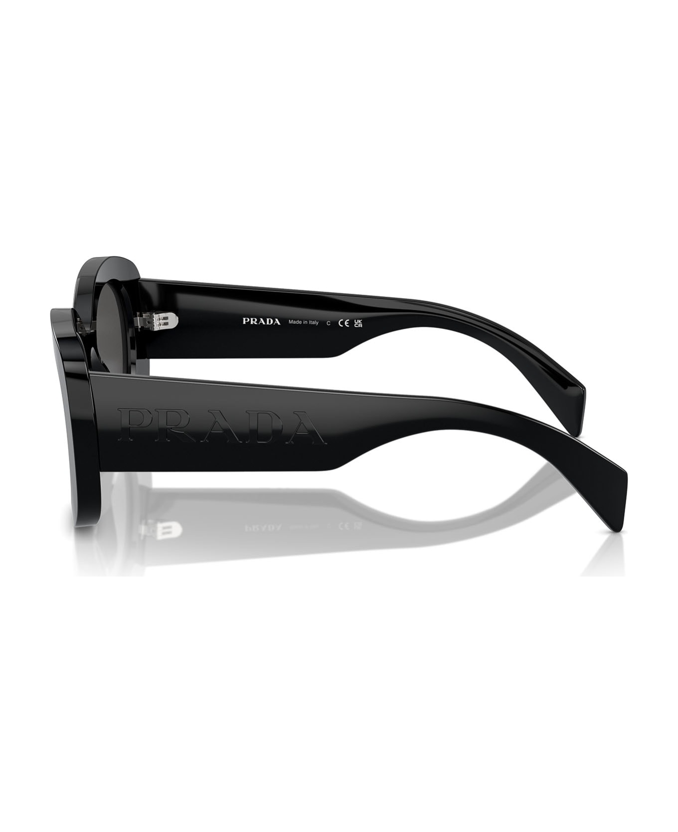 Prada Eyewear Pr A13s Black Sunglasses - Black