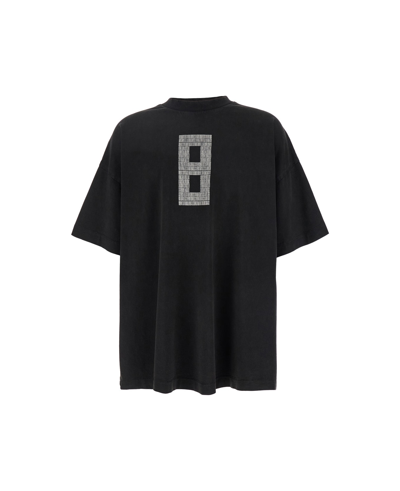 Fear of God Grey T-shirt With '8' Print In Cotton Man - Grey