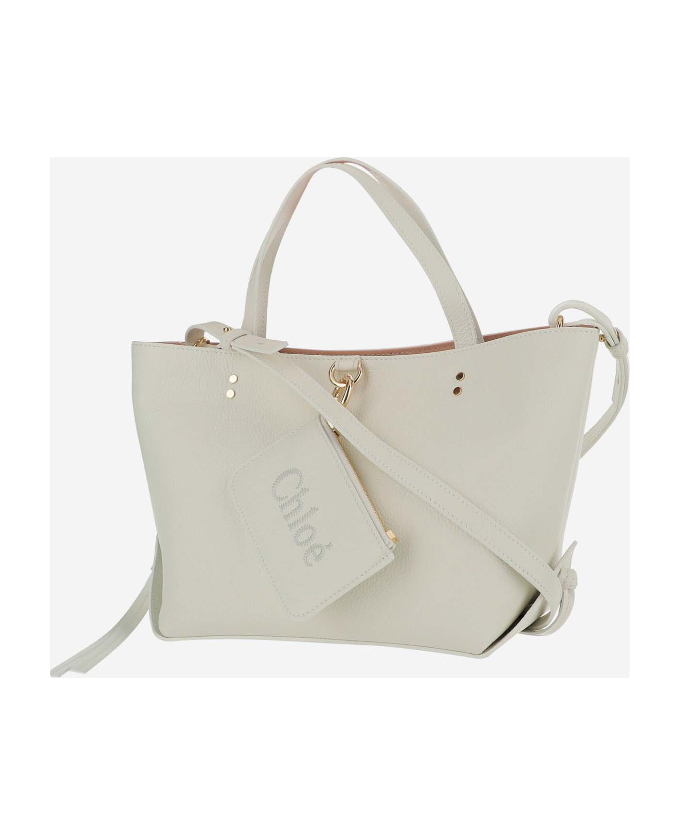 Chloé Tote Bag East-west Sense - White