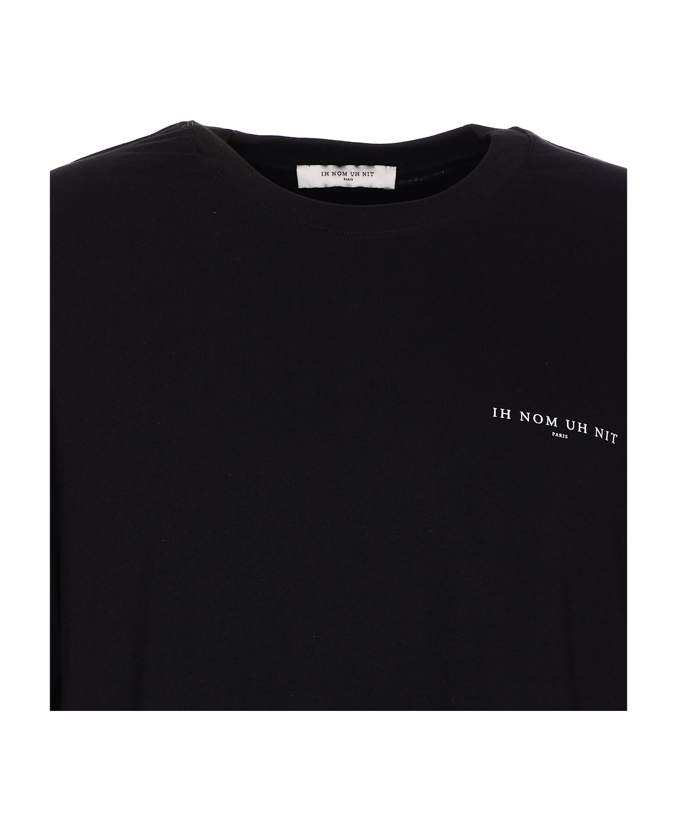 ih nom uh nit Authentic Mask T-shirt - Black