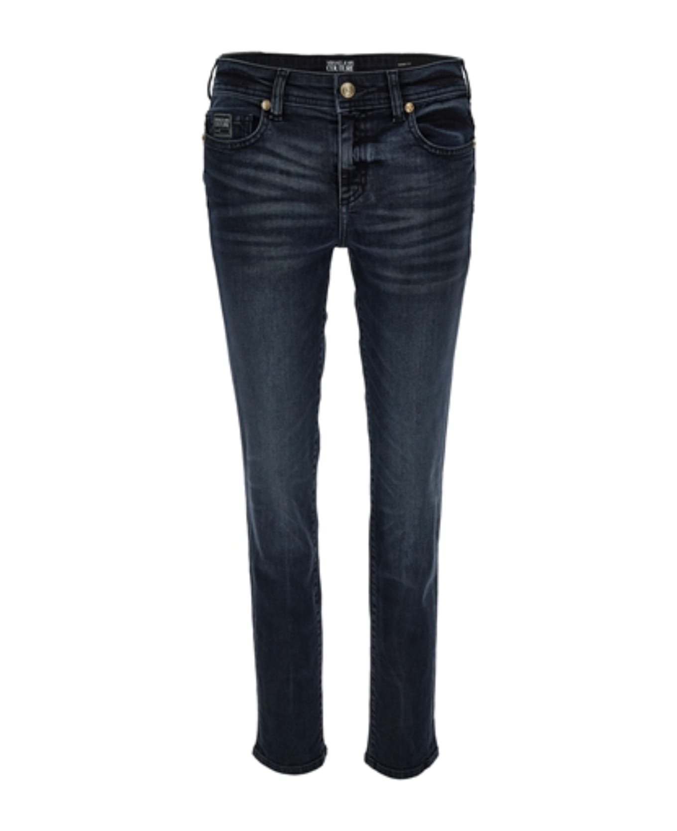 Versace Jeans Couture Dark Blue Five-pocket Jeans - Black