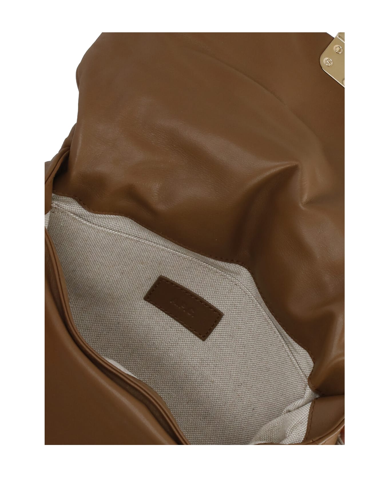 A.P.C. Grace Soft Bag - BROWN