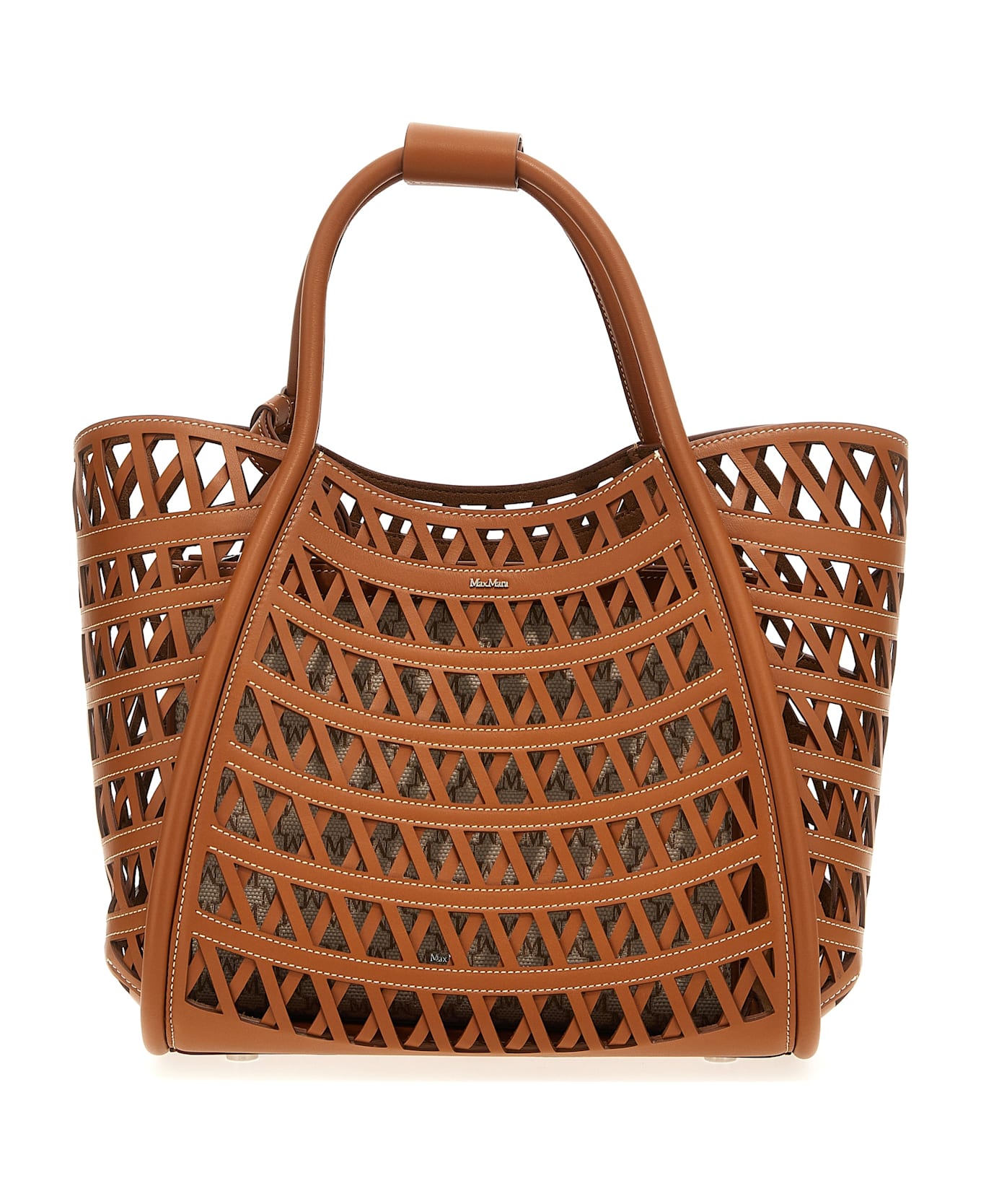 Max Mara 
marine
 Small Handbag - Brown