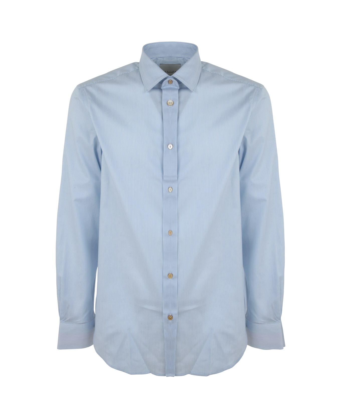Paul Smith Mens Tailored Fit Shirt - Blue