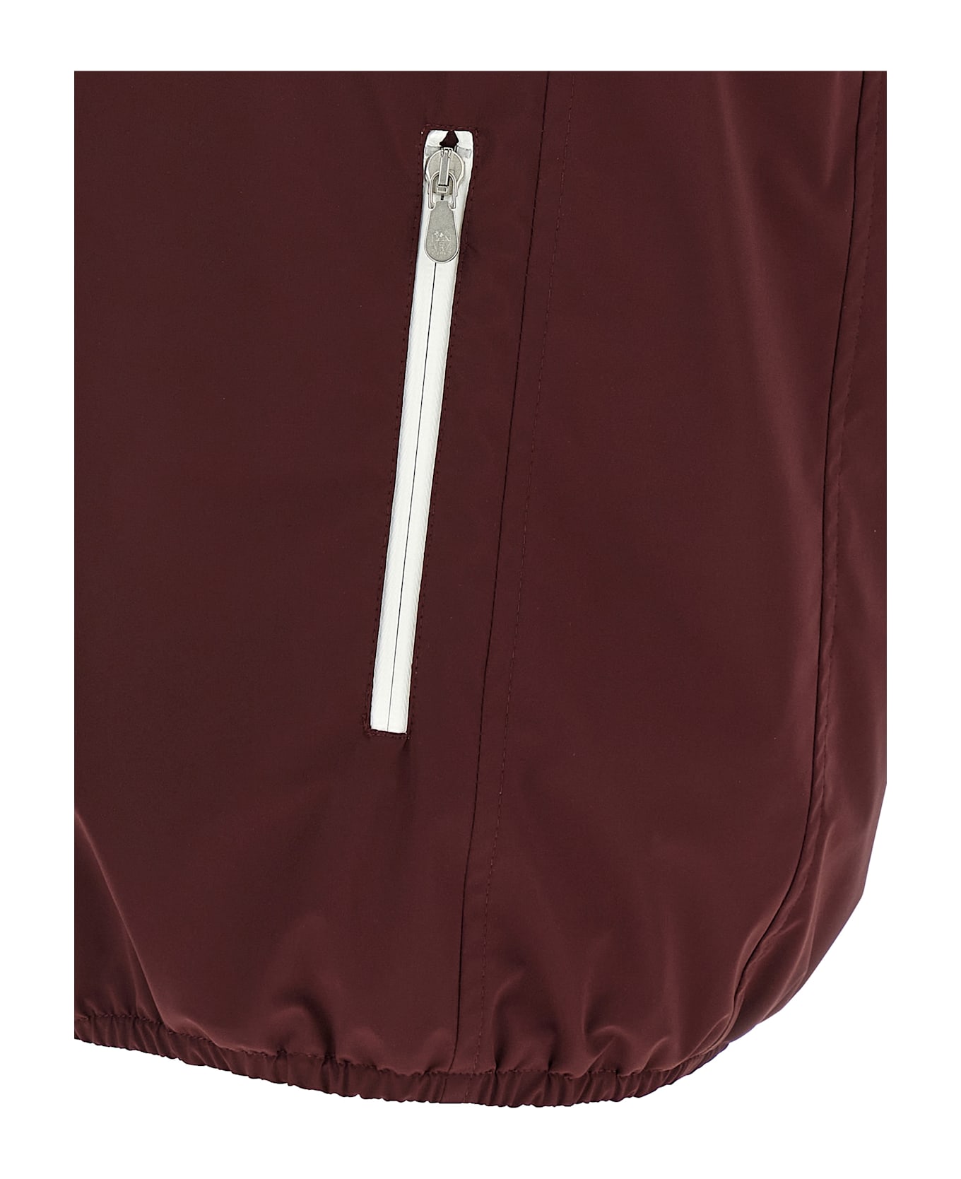 Brunello Cucinelli Hooded Vest - Bordeaux
