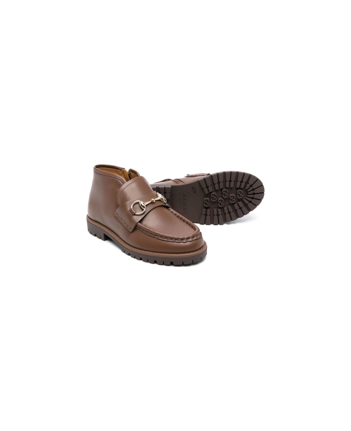 Gucci Brown Baby Shoe - Brown
