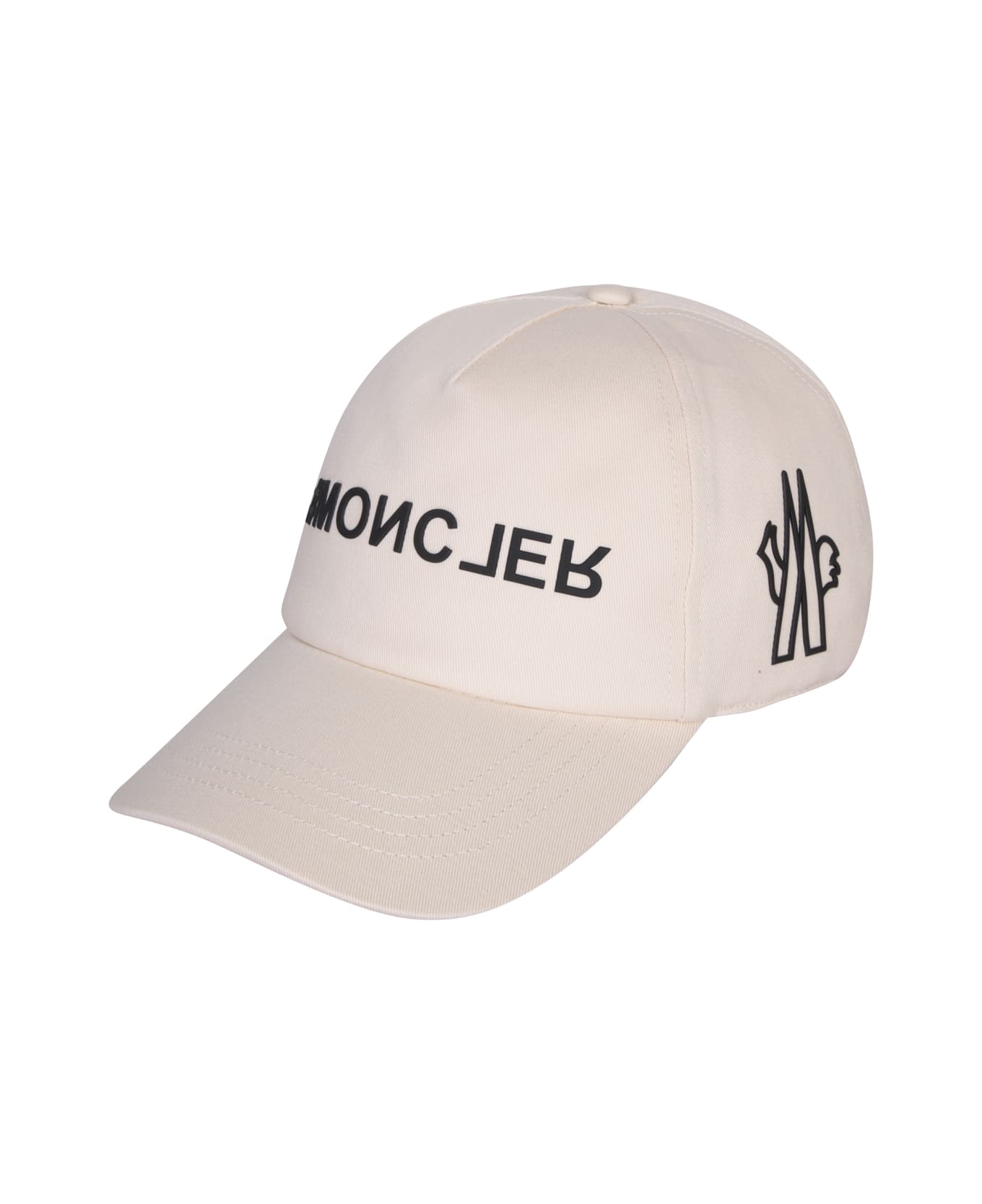 Moncler Grenoble Logo Printed Cap - 050 帽子