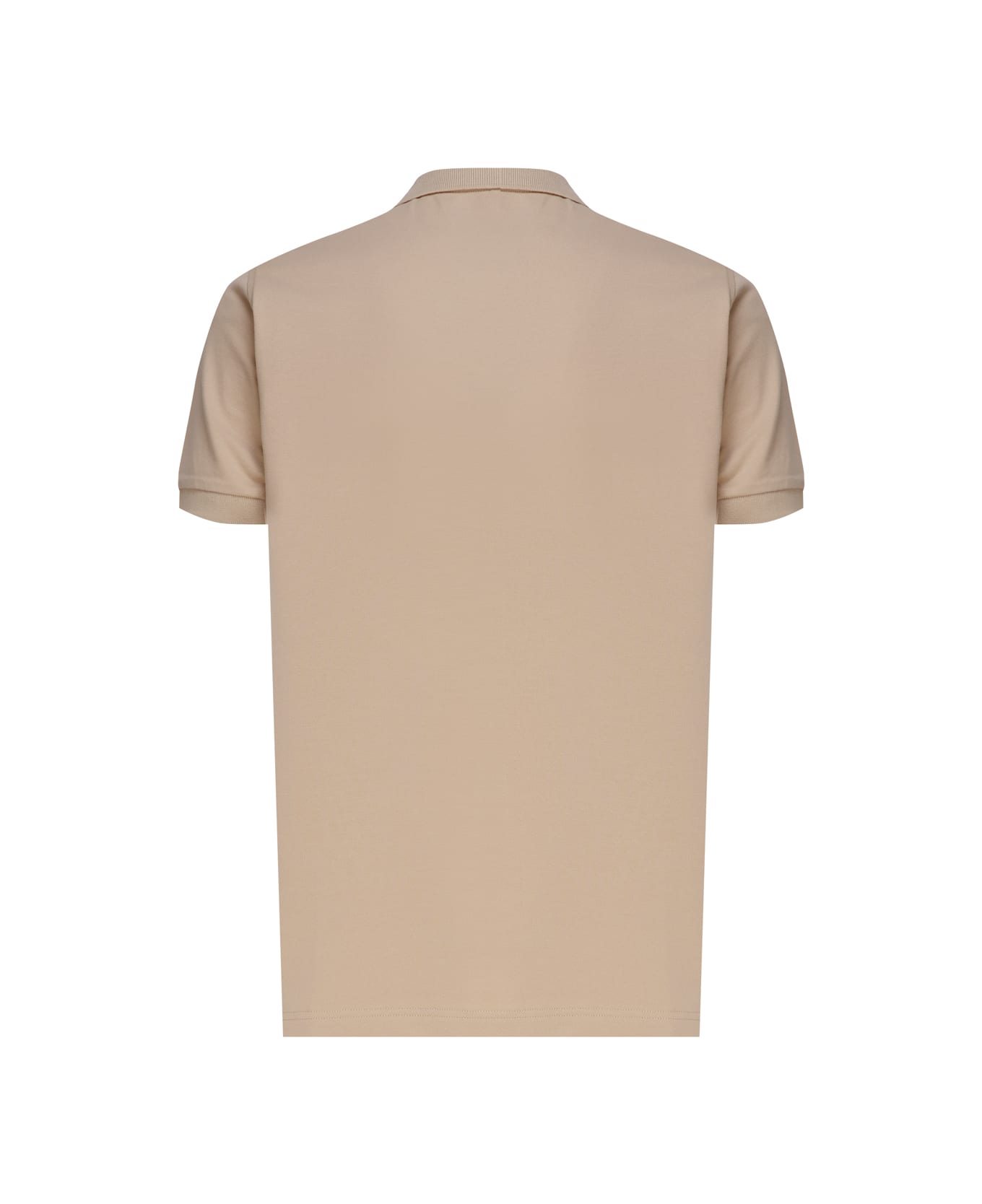 Sun 68 Polo T-shirt In Cotton - Beige ポロシャツ