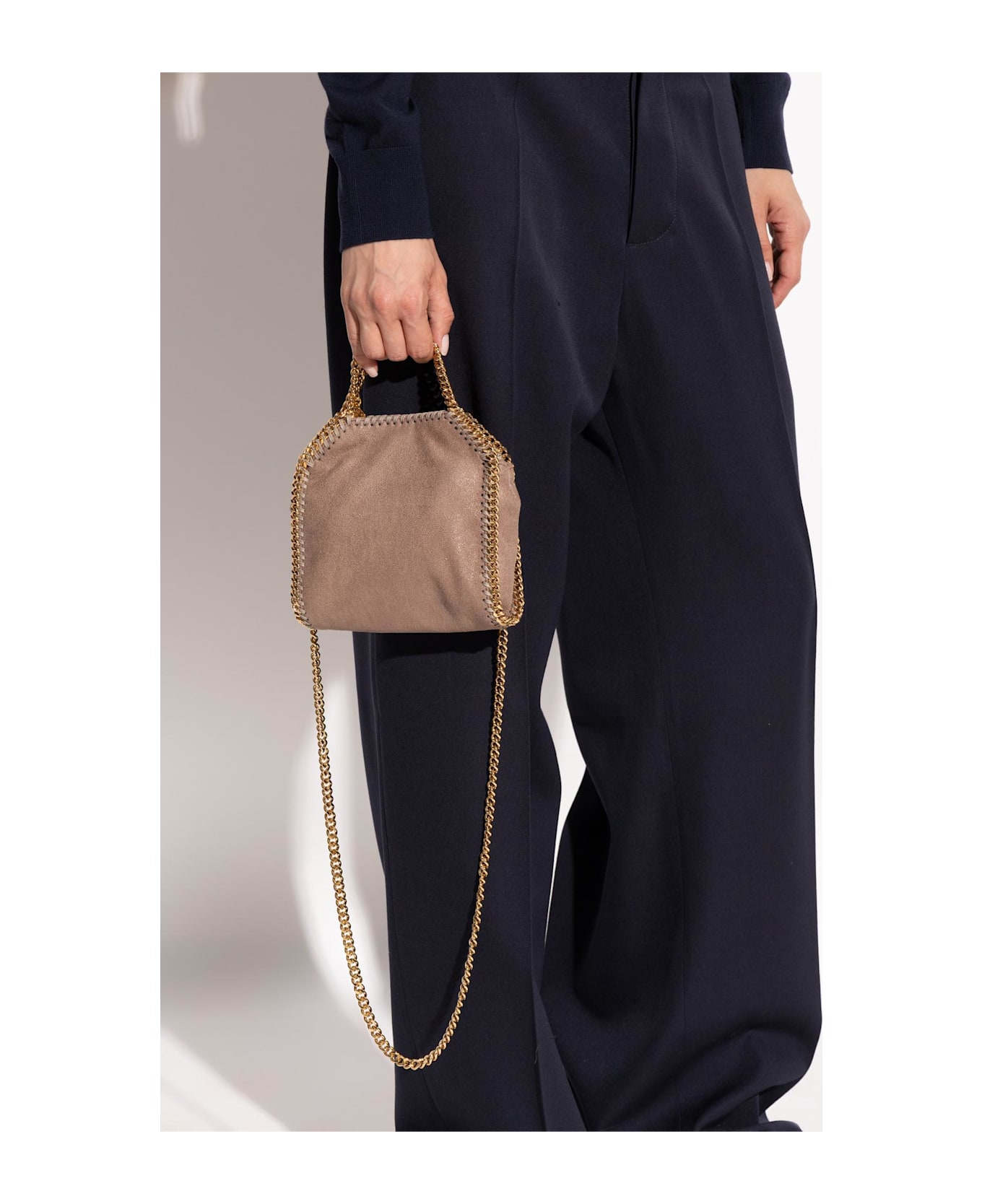 Stella McCartney Handbag 
falabella Tiny
 - Beige
