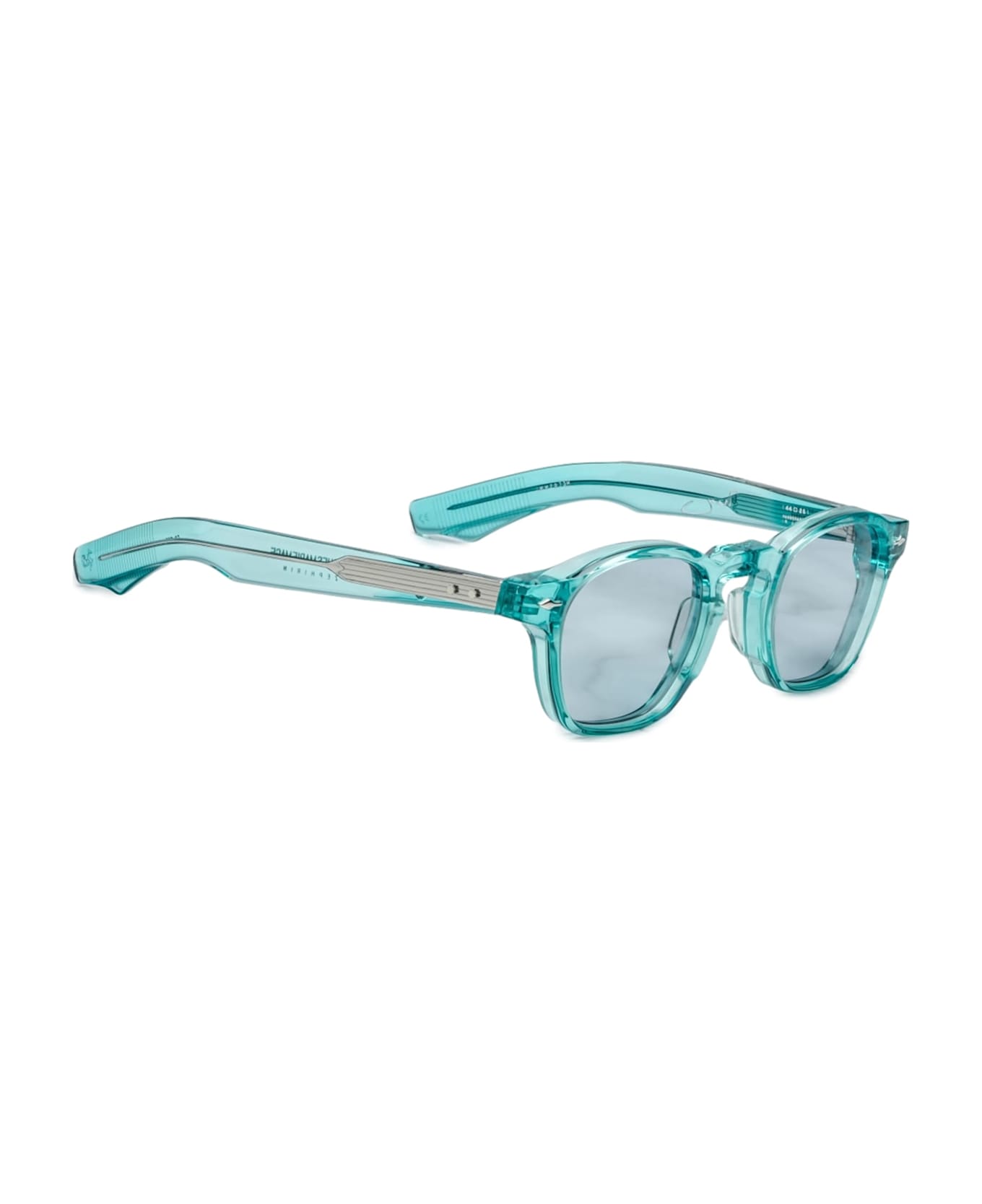 Jacques Marie Mage Zephirin - Crystal Turquoise Sunglasses - burgundy