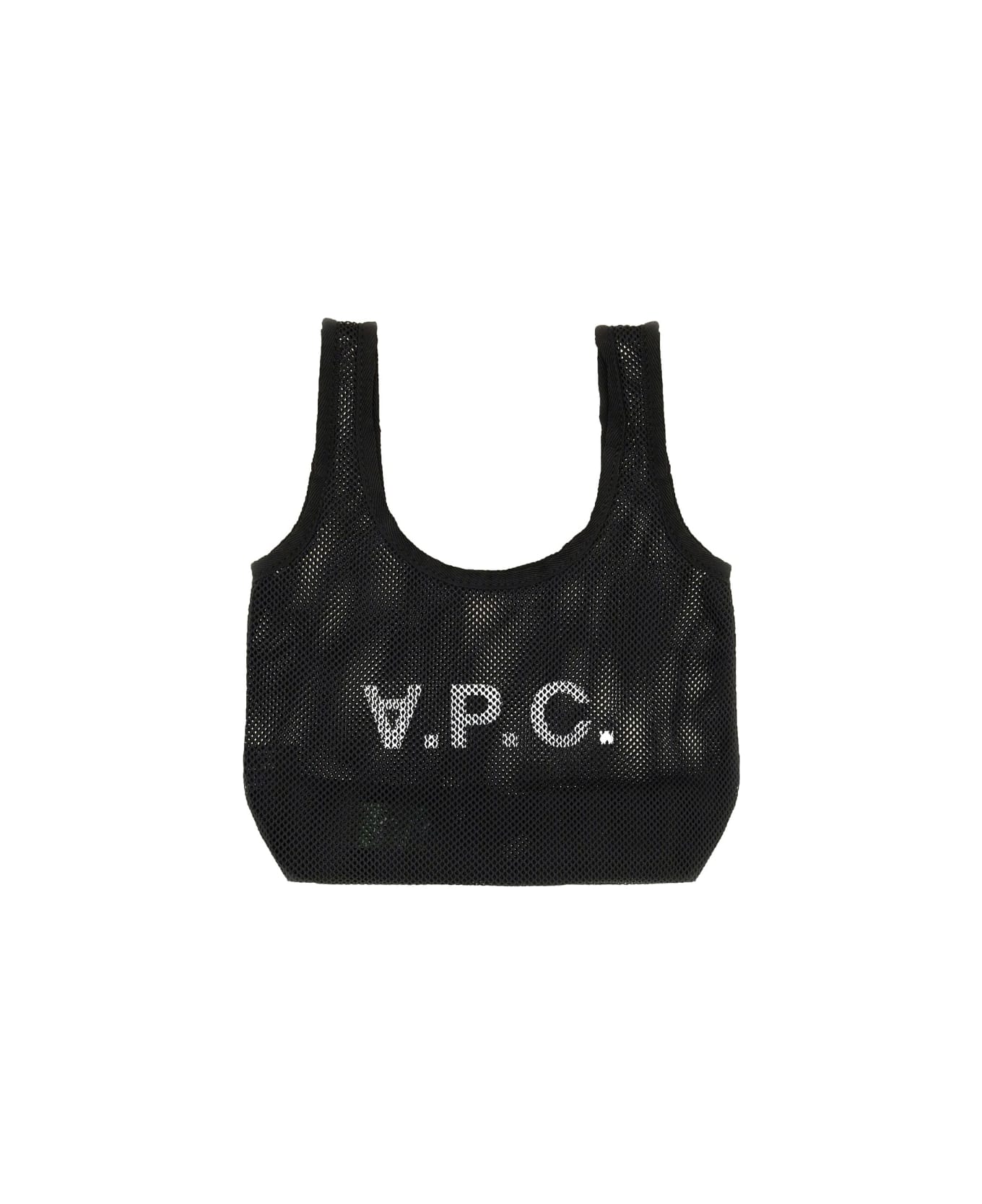 A.P.C. Mini "rebound" Shopping Bag - BLACK