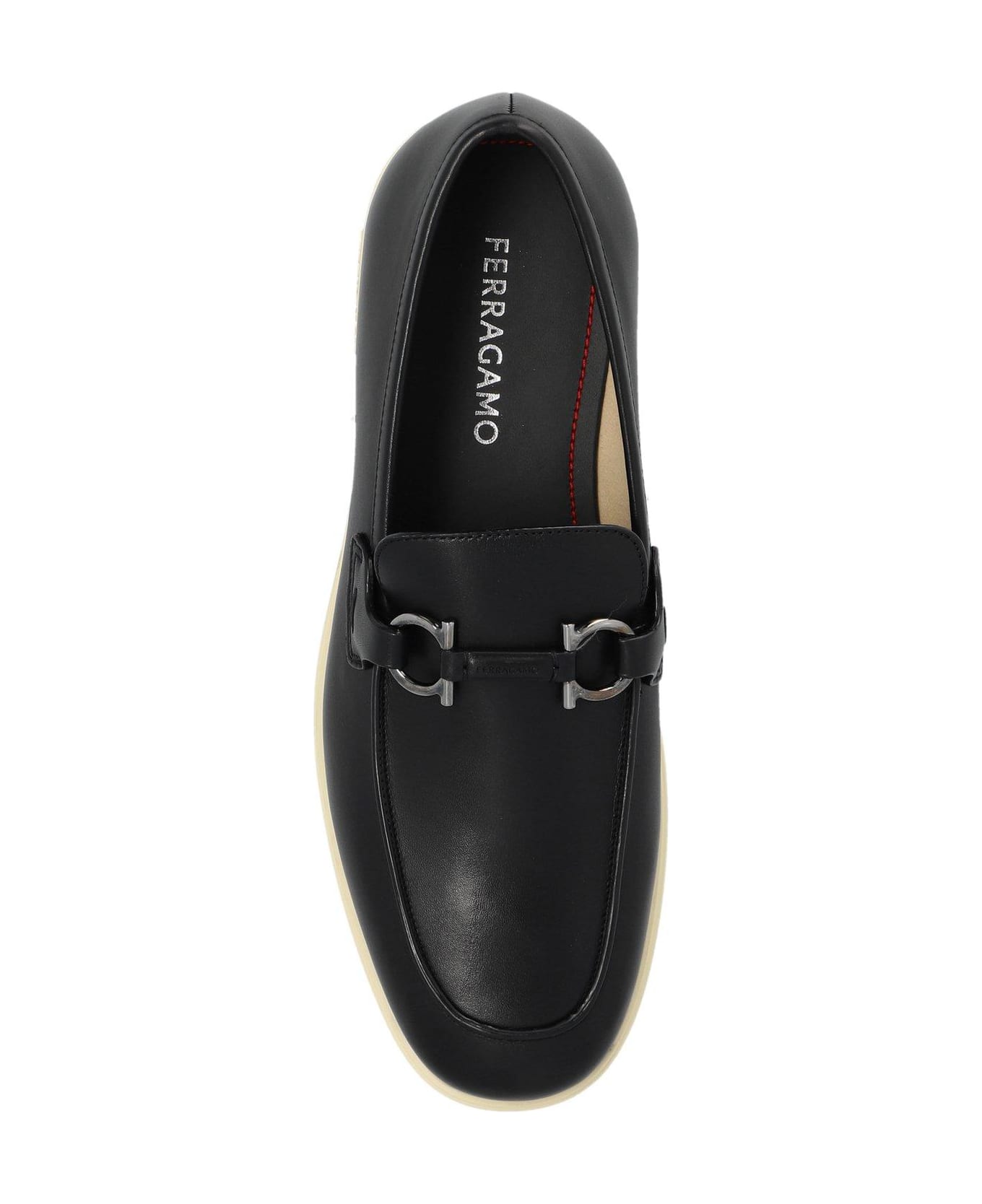 Ferragamo Gancini-plaque Loafers