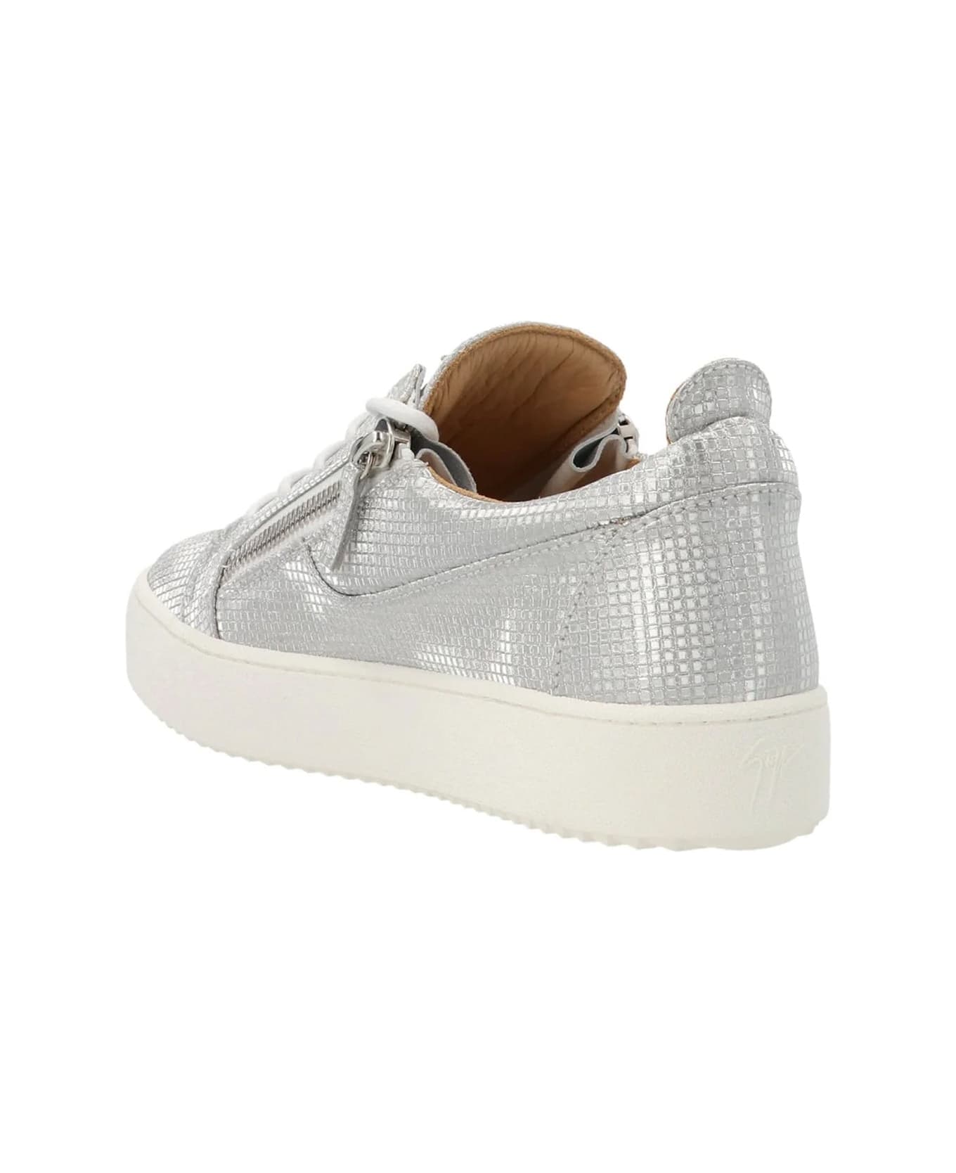 Giuseppe Zanotti May London Sneakers - Silver