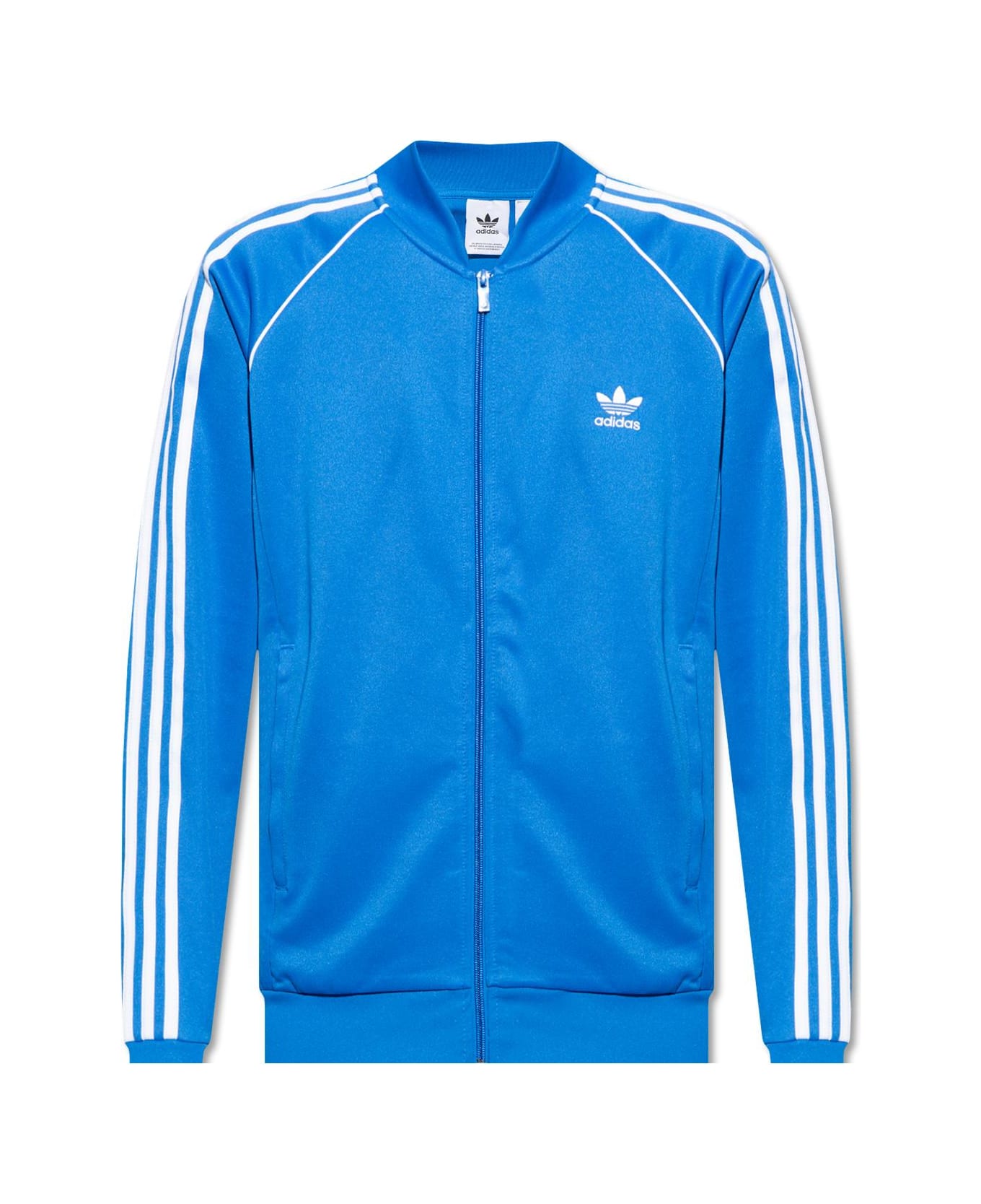 Adidas Originals Sweatshirt With Logo - Gnawed Blue
